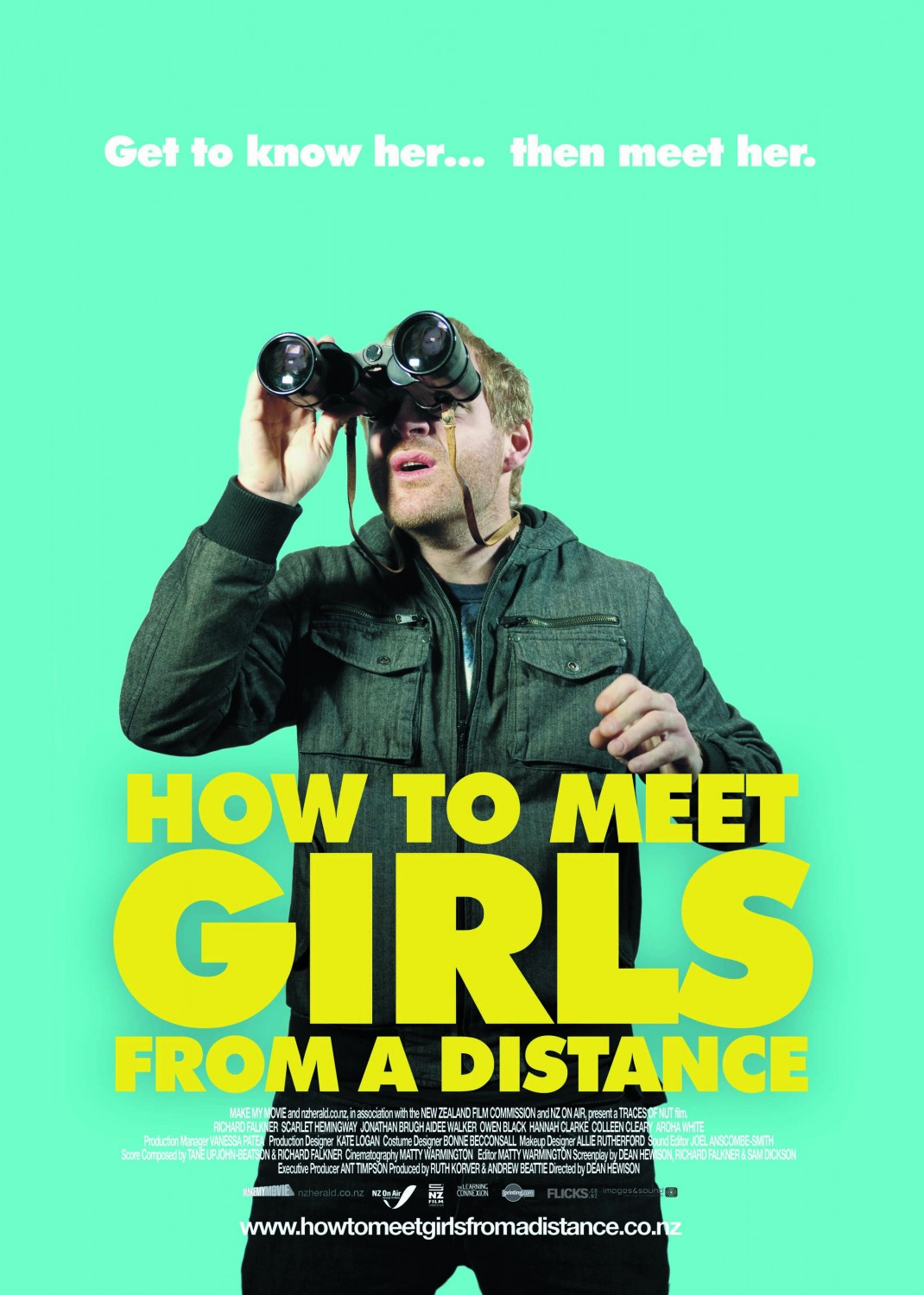 Extra Large Movie Poster Image for How to Meet Girls from a Distance 