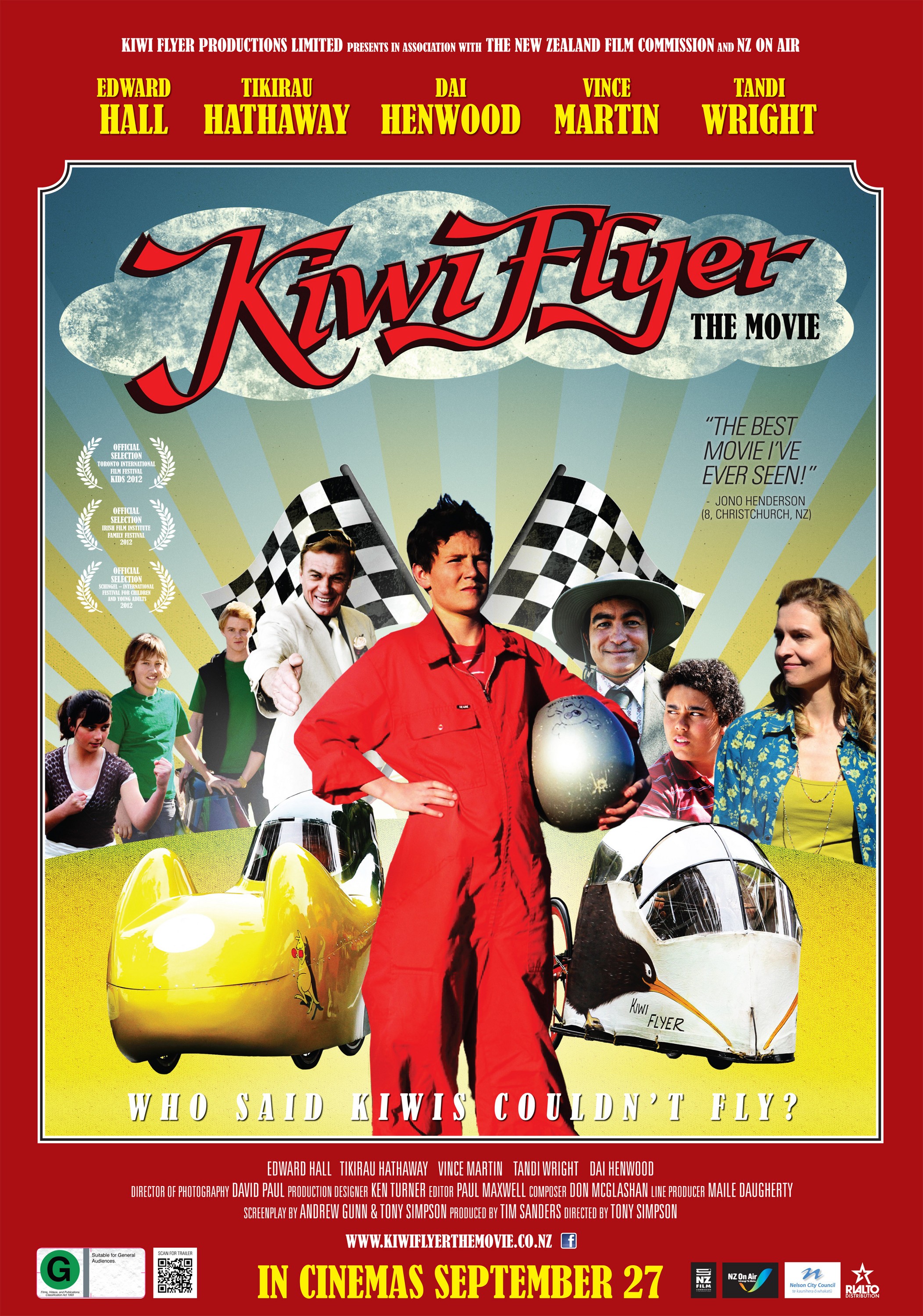 Mega Sized Movie Poster Image for Kiwi Flyer 