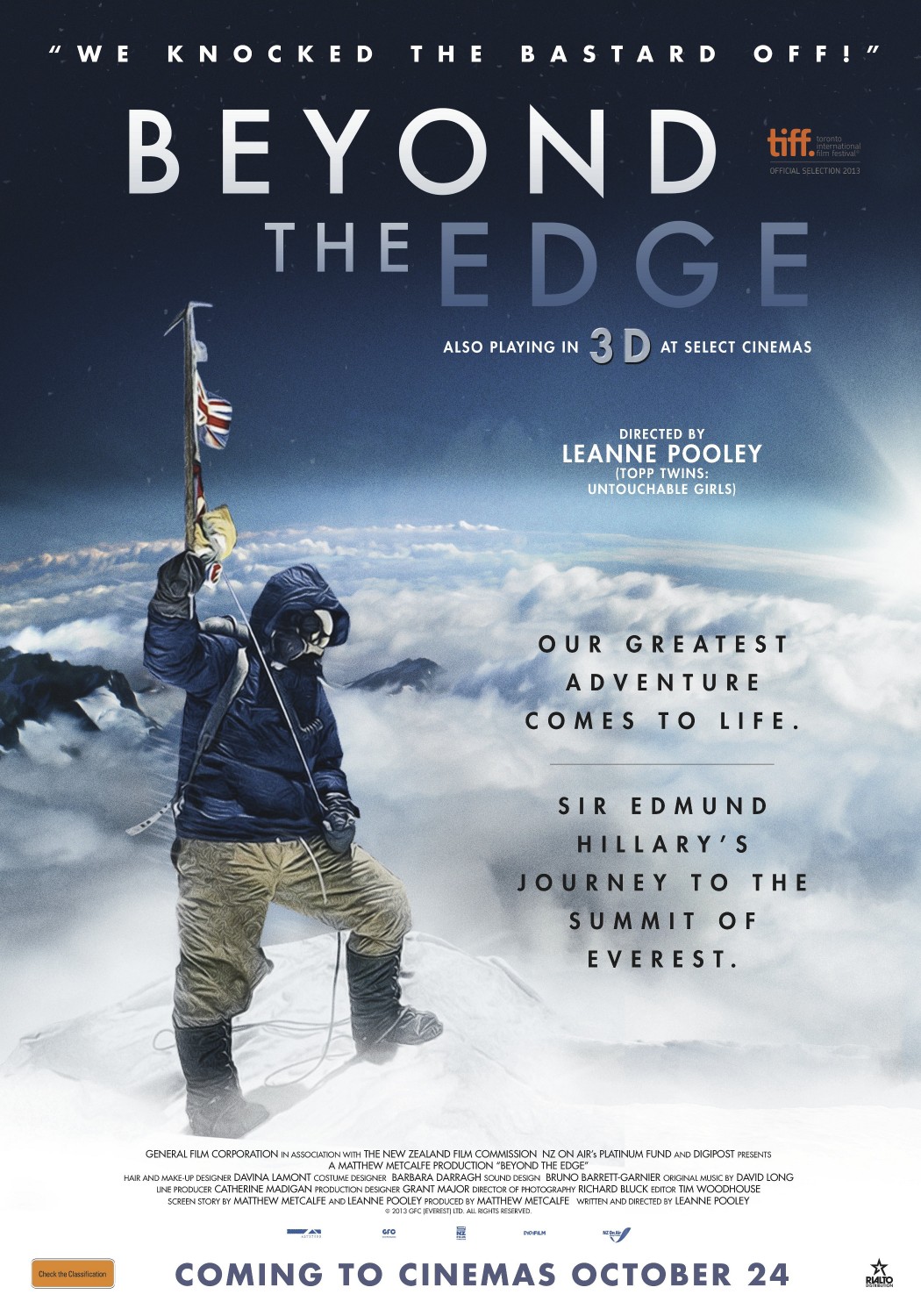 Extra Large Movie Poster Image for Beyond the Edge (#2 of 3)