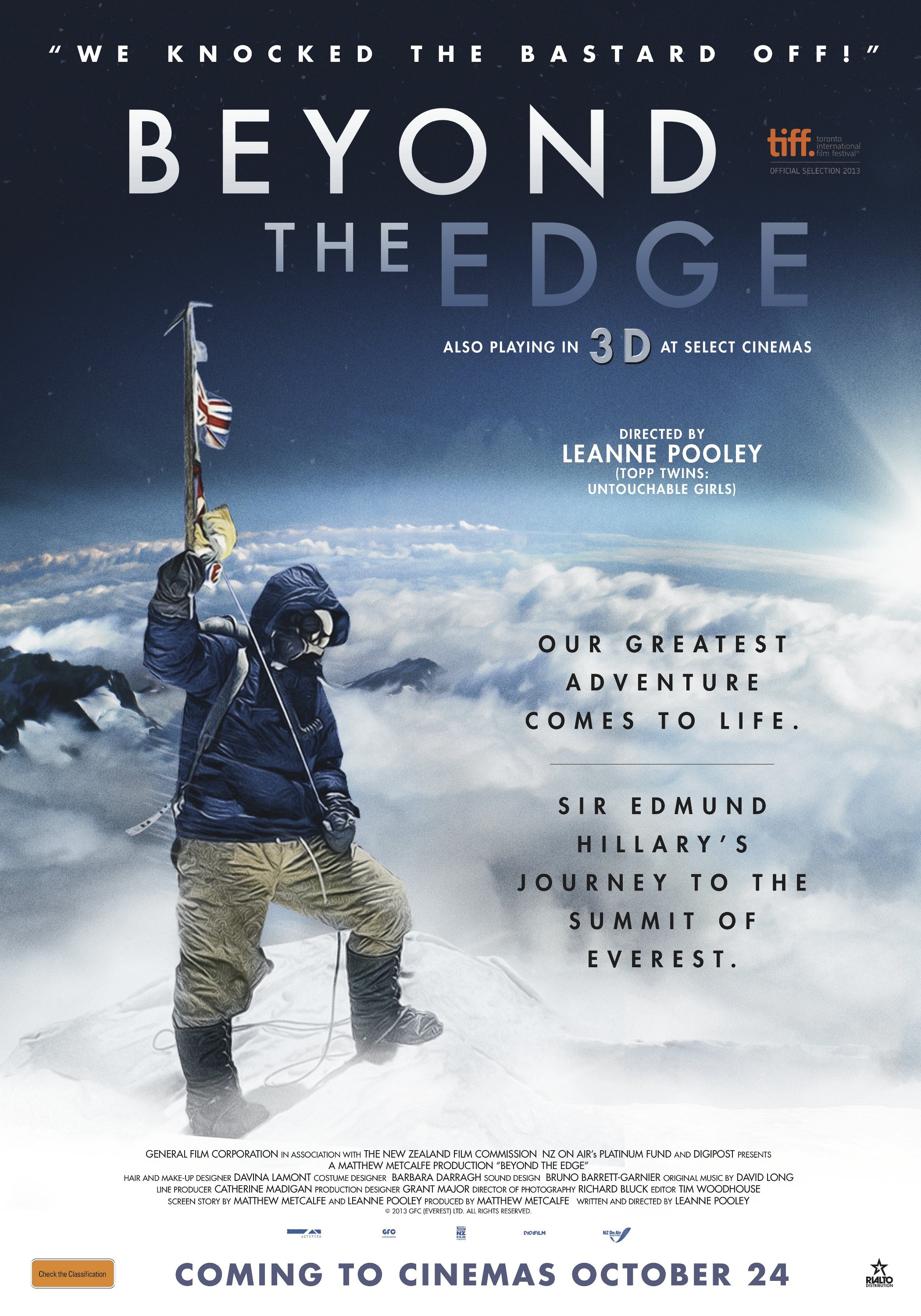 Mega Sized Movie Poster Image for Beyond the Edge (#2 of 3)