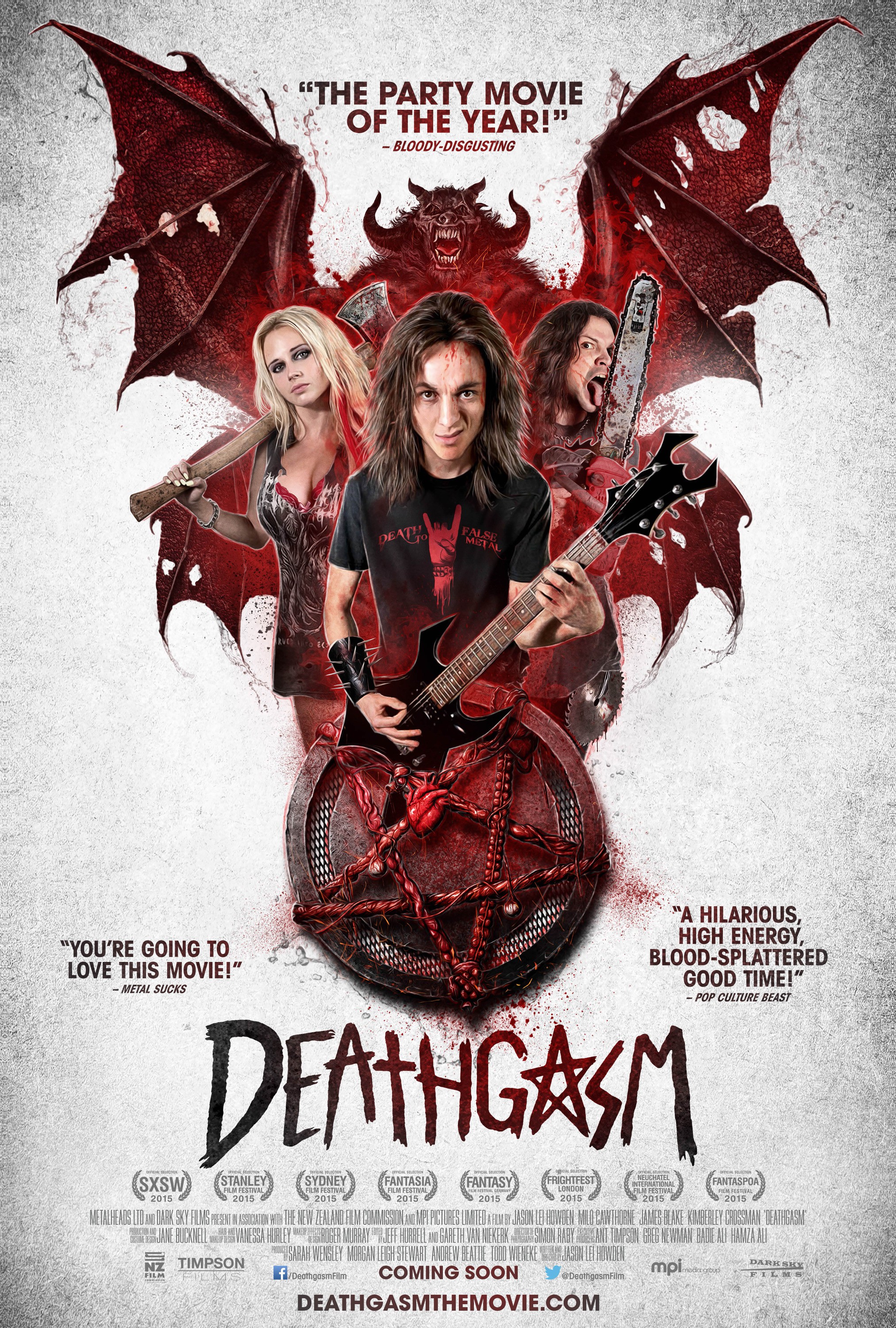 Mega Sized Movie Poster Image for Deathgasm (#2 of 2)