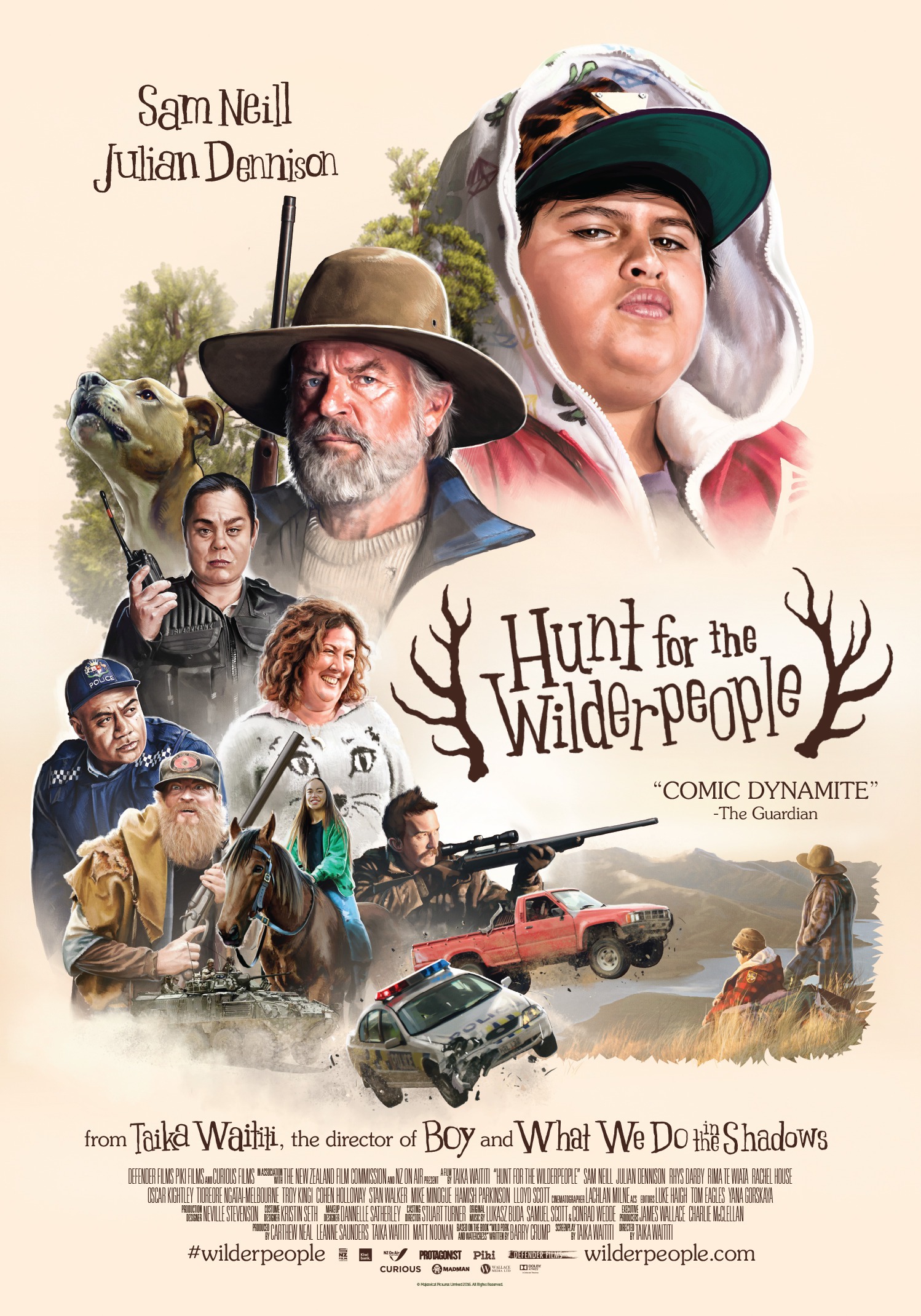 Mega Sized Movie Poster Image for Hunt for the Wilderpeople (#3 of 7)