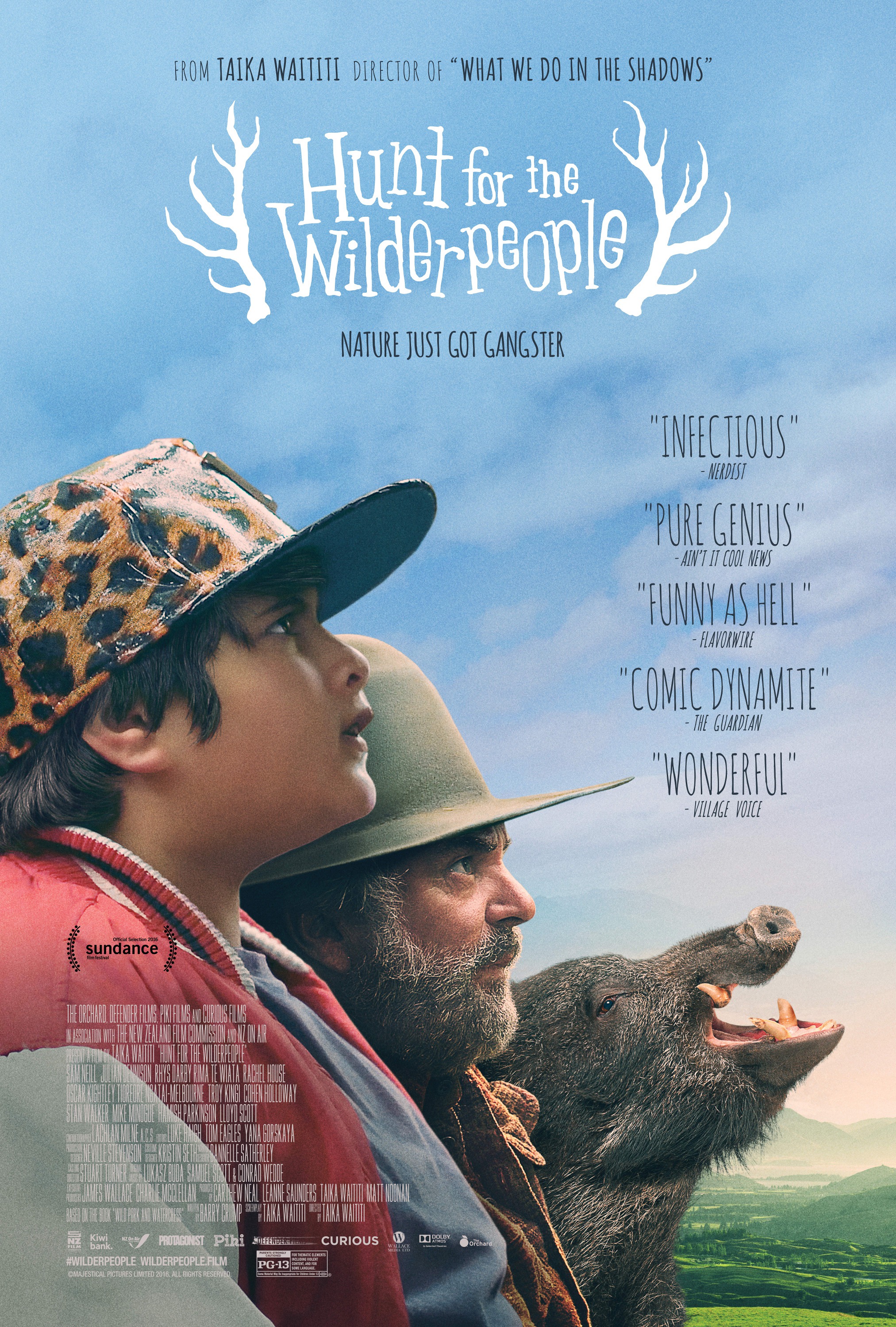 Mega Sized Movie Poster Image for Hunt for the Wilderpeople (#6 of 7)