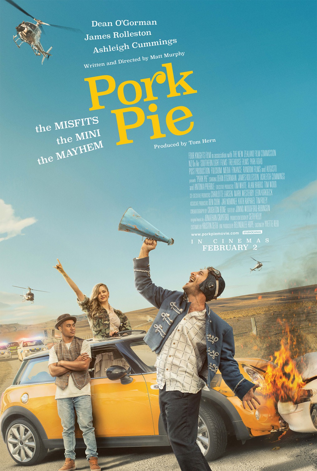 Extra Large Movie Poster Image for Pork Pie 