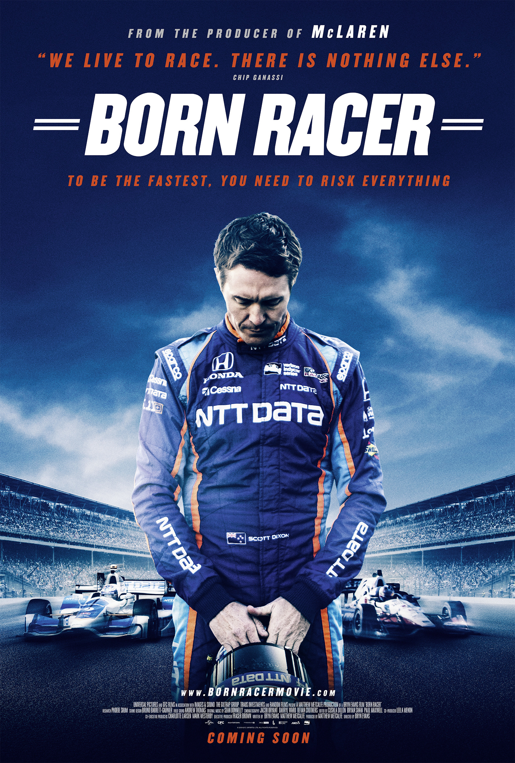 Mega Sized Movie Poster Image for Born Racer (#3 of 3)