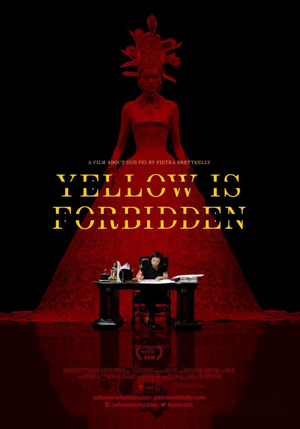 Extra Large Movie Poster Image for Yellow is Forbidden 