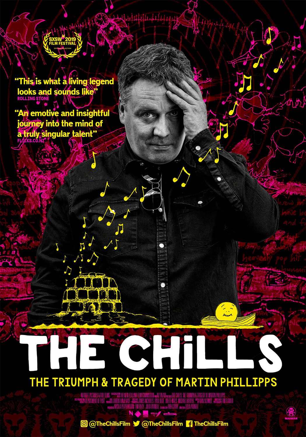 Extra Large Movie Poster Image for The Chills: The Triumph and Tragedy of Martin Phillipps 