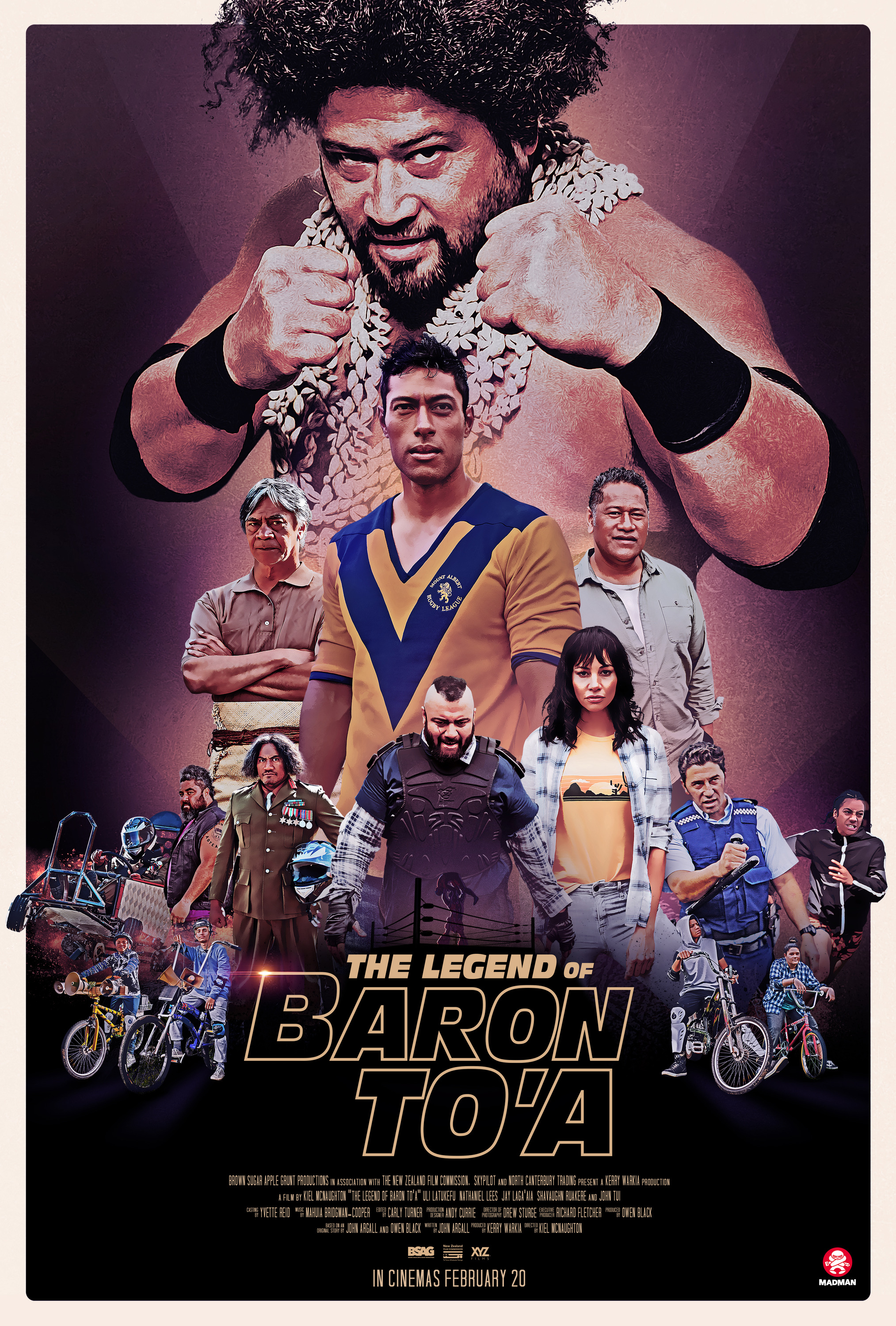 Mega Sized Movie Poster Image for The Legend of Baron To'a 