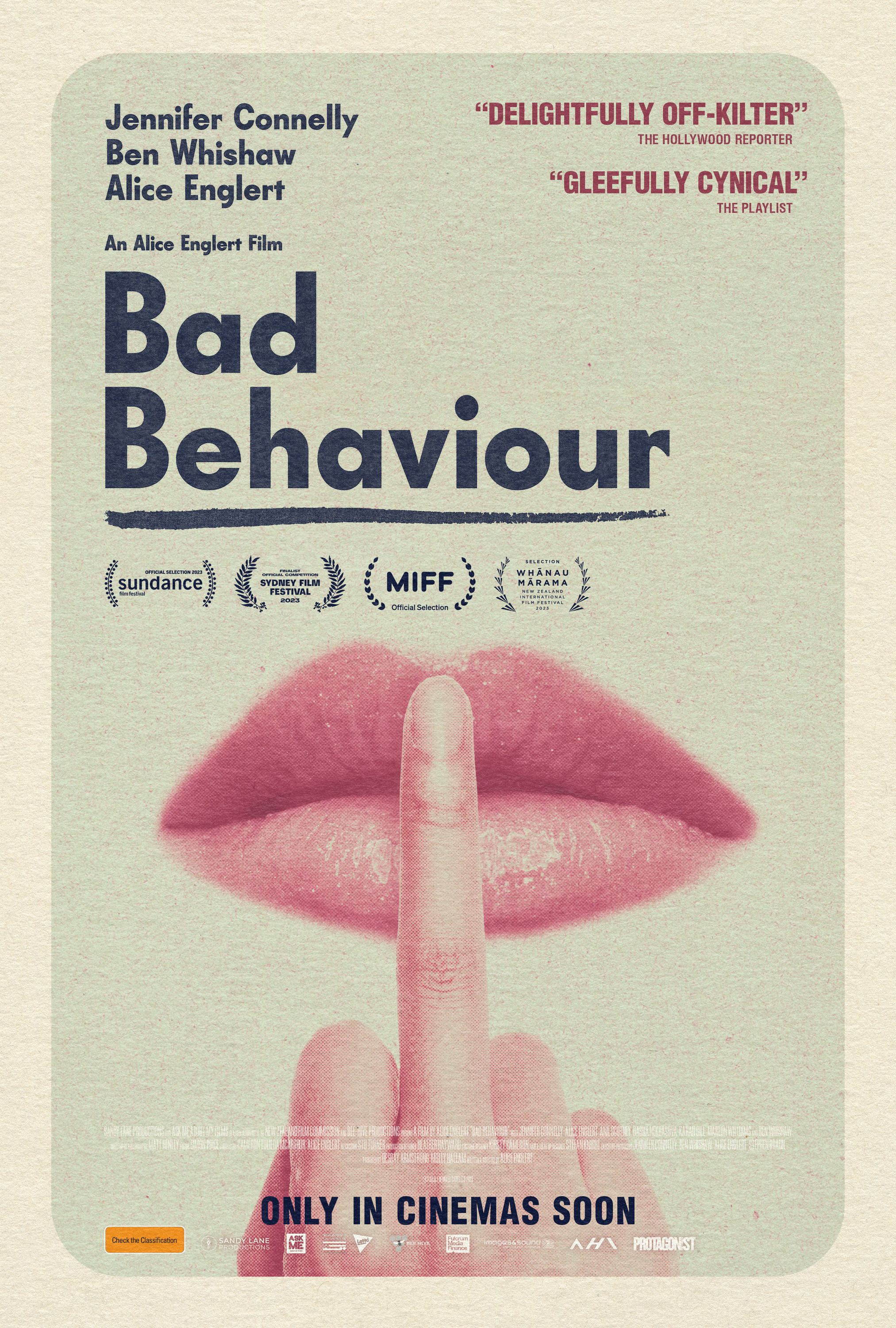 Mega Sized Movie Poster Image for Bad Behaviour (#1 of 2)