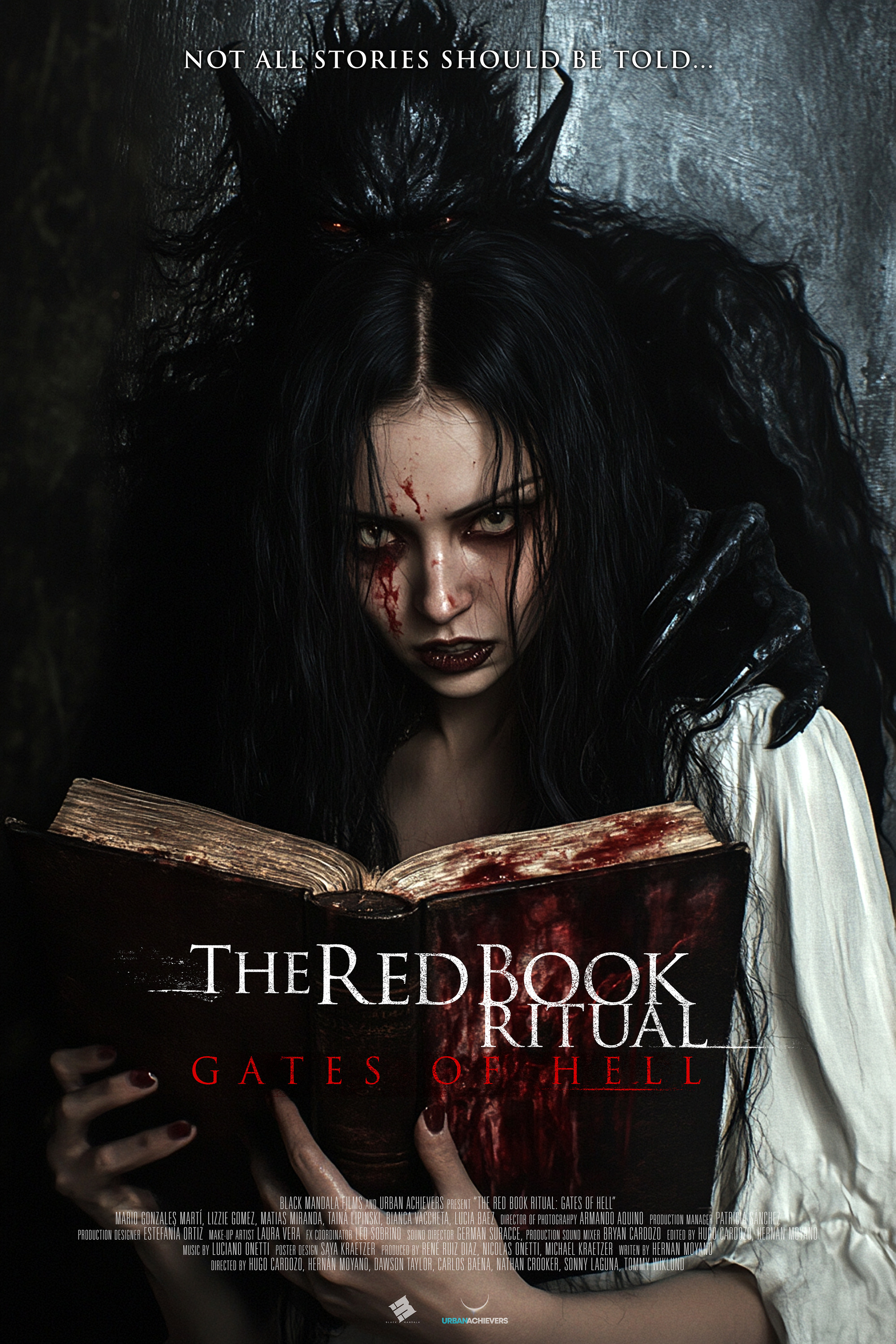 Mega Sized Movie Poster Image for The Red Book Ritual: Gates of Hell (#1 of 2)