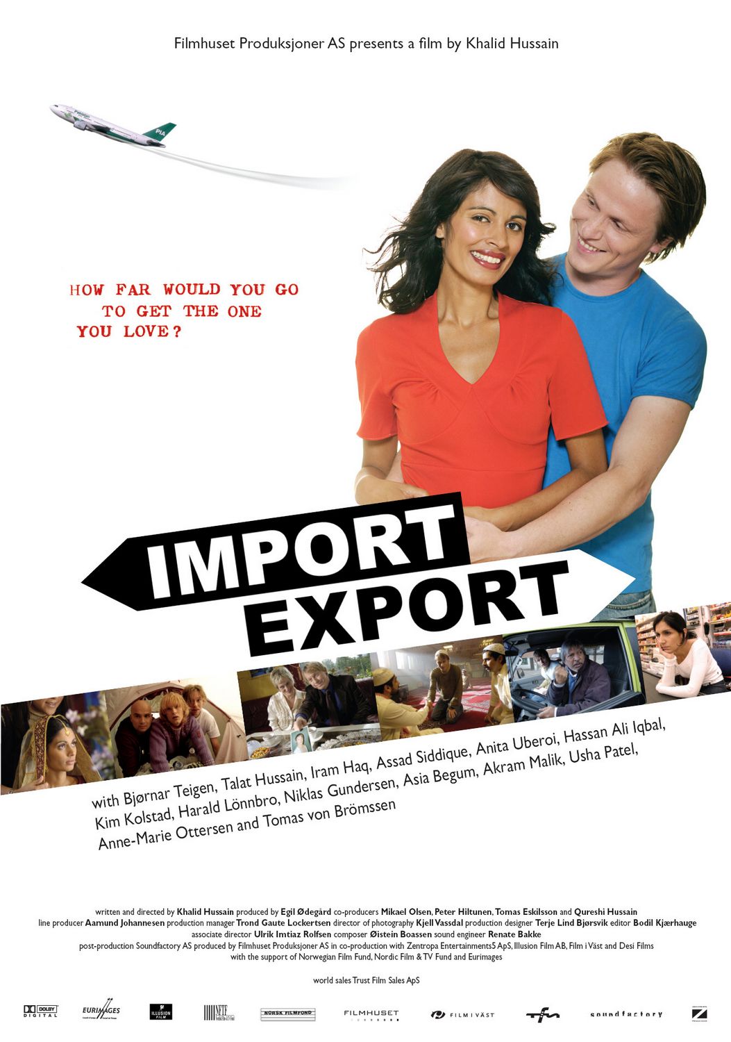 Extra Large Movie Poster Image for Import-eksport (aka Import Export) 