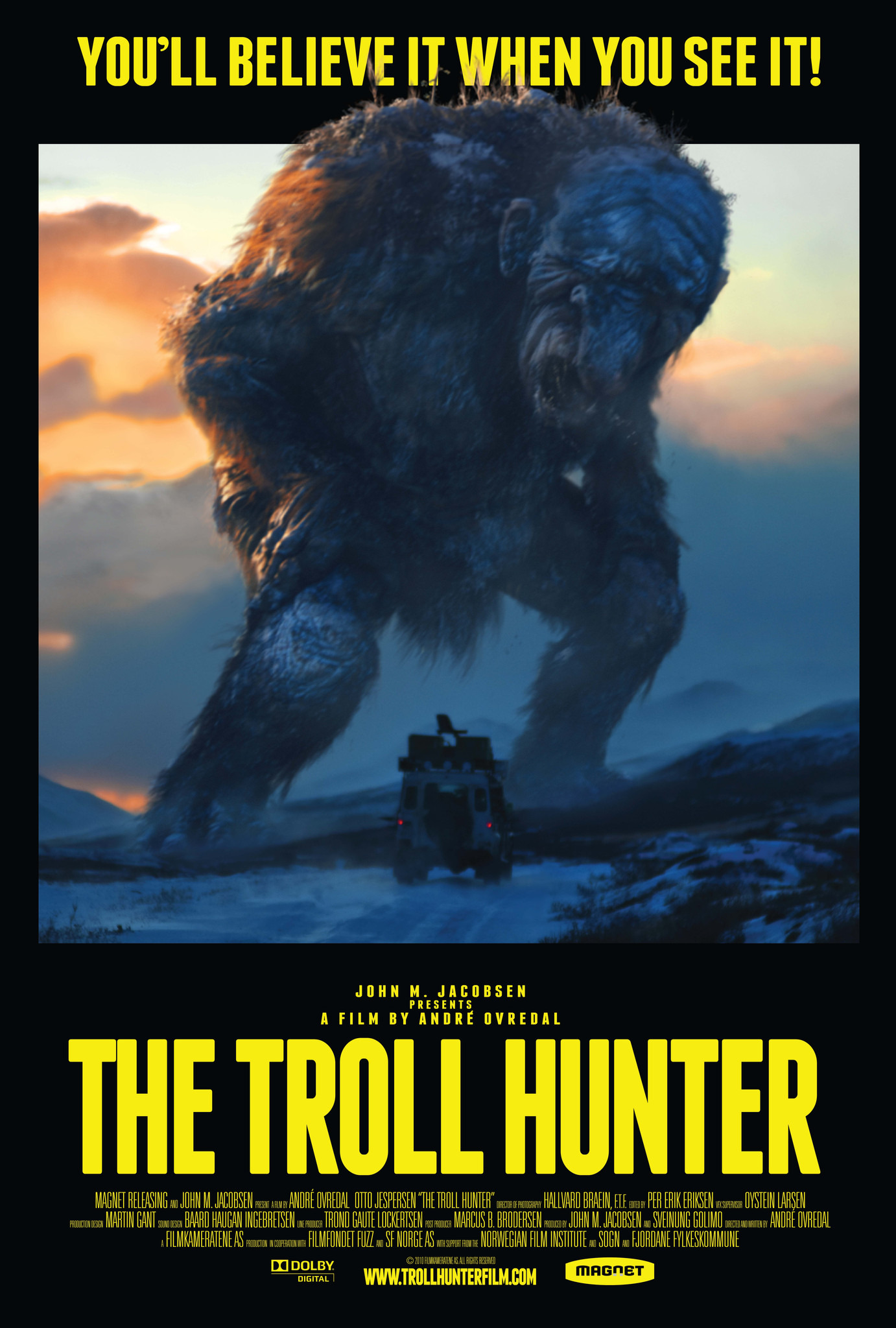 Mega Sized Movie Poster Image for Trolljegeren (#1 of 2)