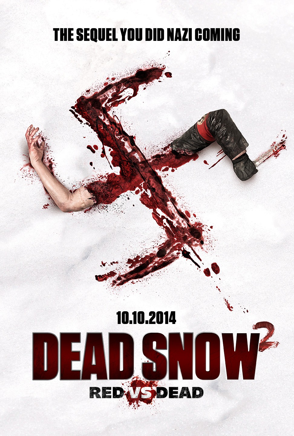 Extra Large Movie Poster Image for Død Snø 2 (#2 of 3)