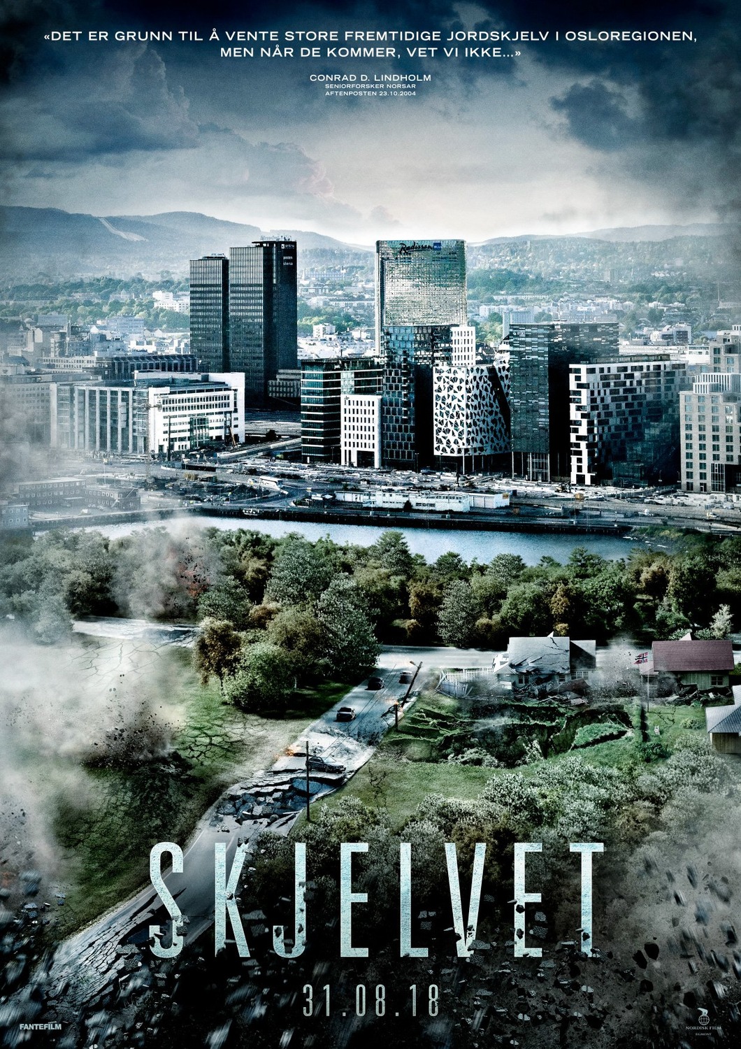 Extra Large Movie Poster Image for Skjelvet (#2 of 4)