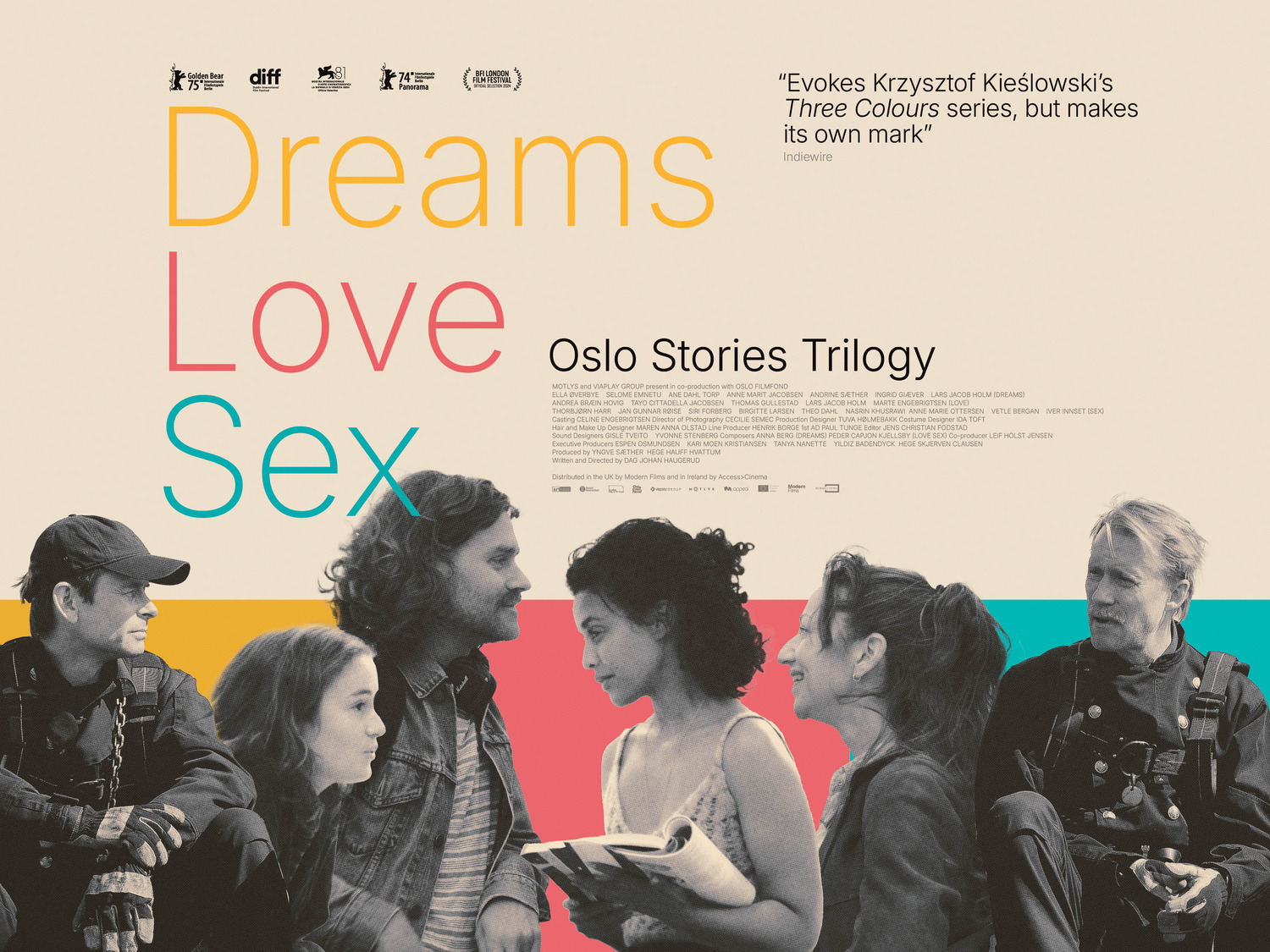 Extra Large Movie Poster Image for Drømmer (#4 of 4)