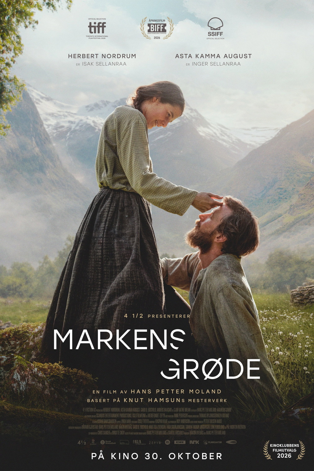 Extra Large Movie Poster Image for Markens grøde 