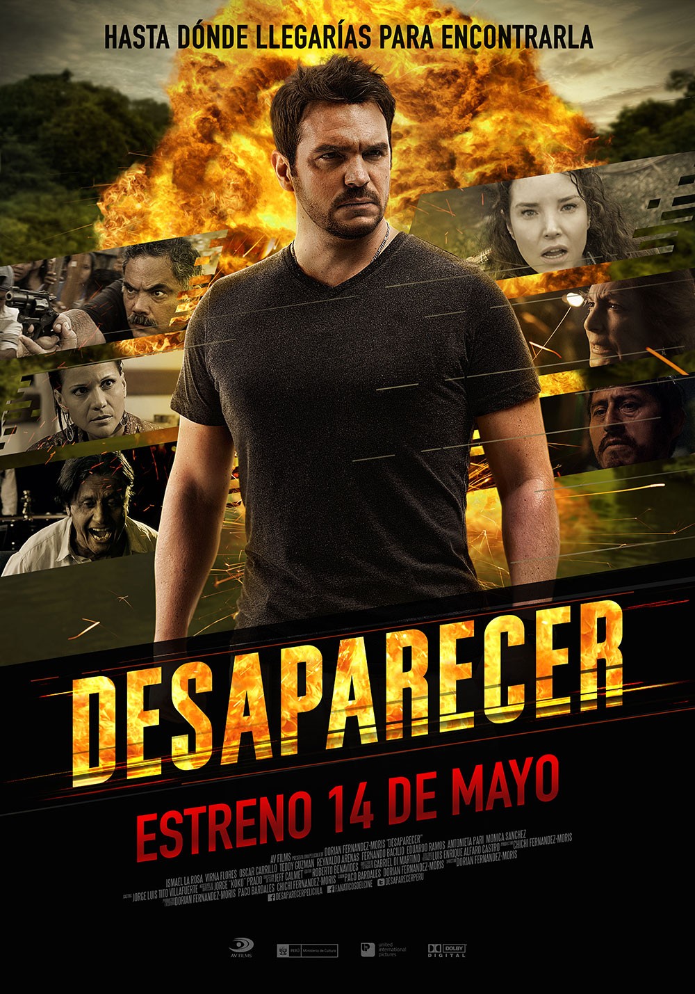 Extra Large Movie Poster Image for Desaparecer 