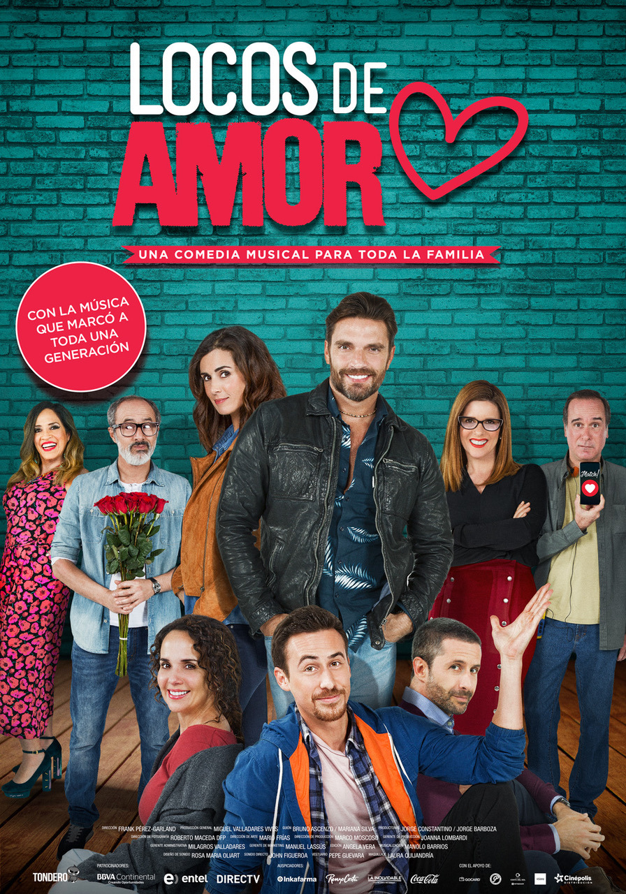 Extra Large Movie Poster Image for Locos de Amor 