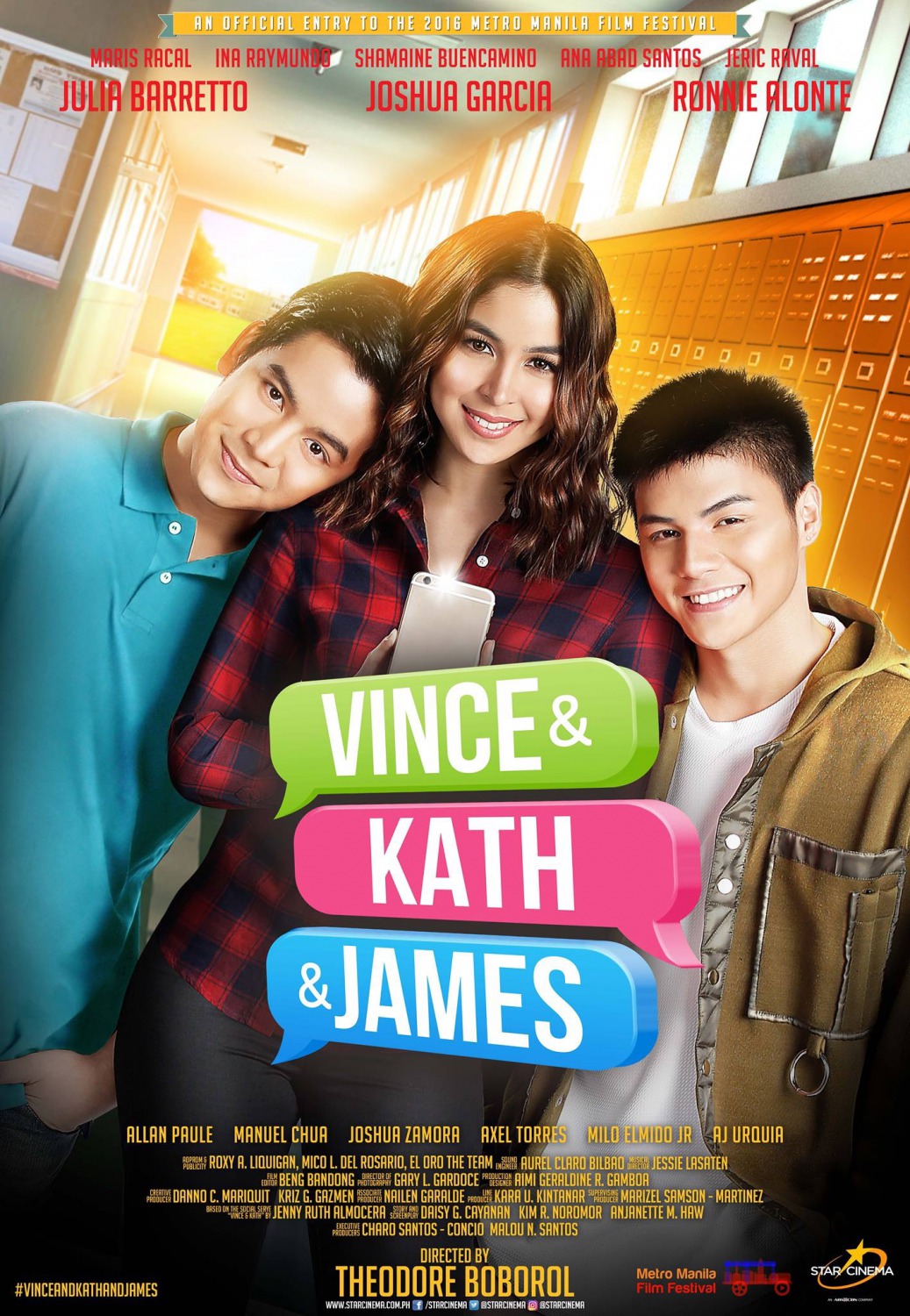 Extra Large Movie Poster Image for Vince & Kath & James 
