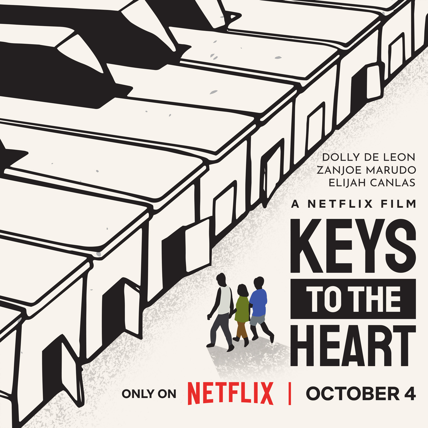 Extra Large Movie Poster Image for Keys to the Heart 