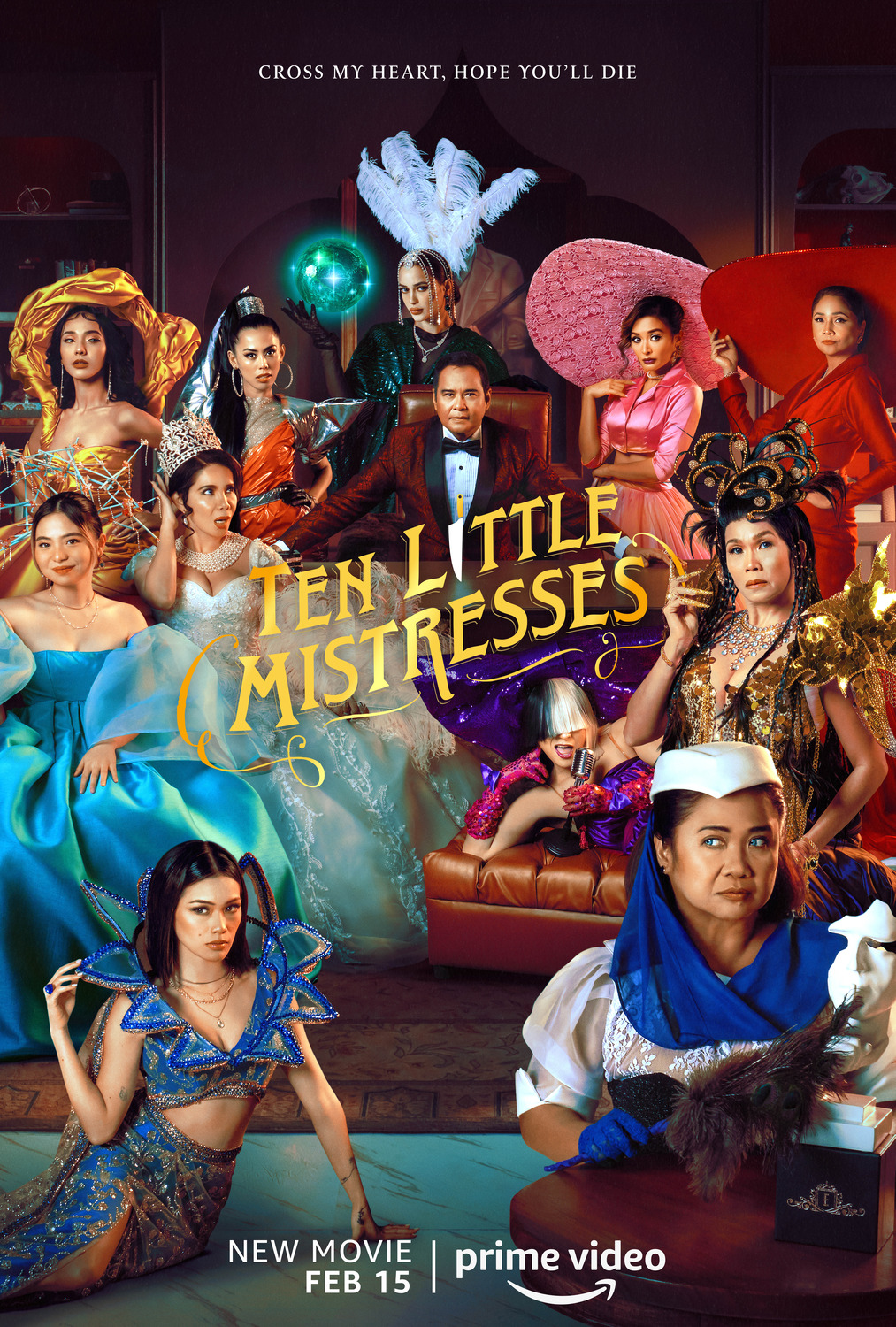 Extra Large Movie Poster Image for Ten Little Mistresses (#13 of 14)