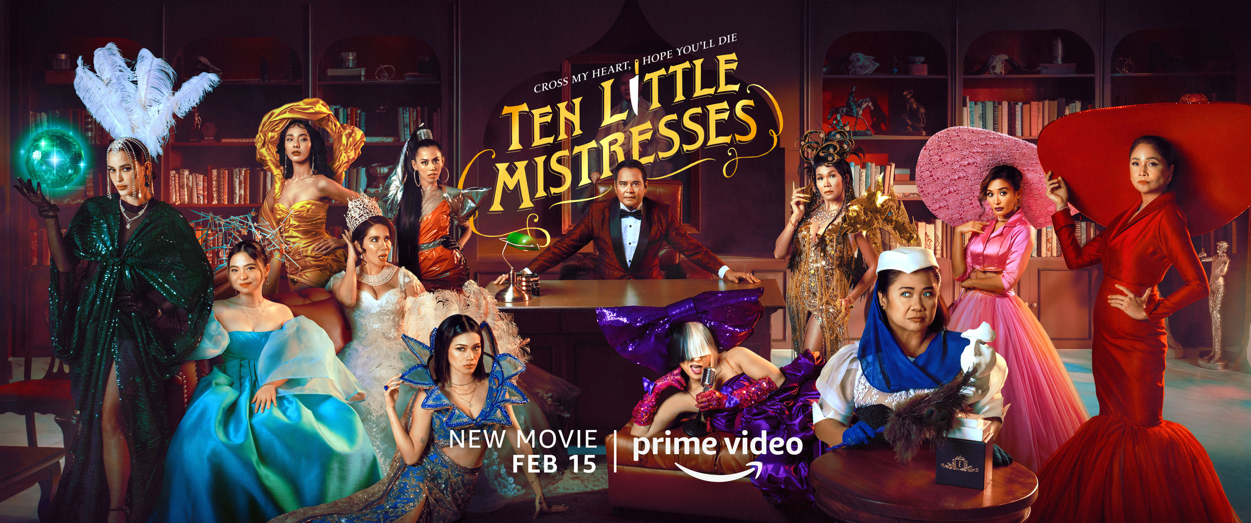 Mega Sized Movie Poster Image for Ten Little Mistresses (#14 of 14)