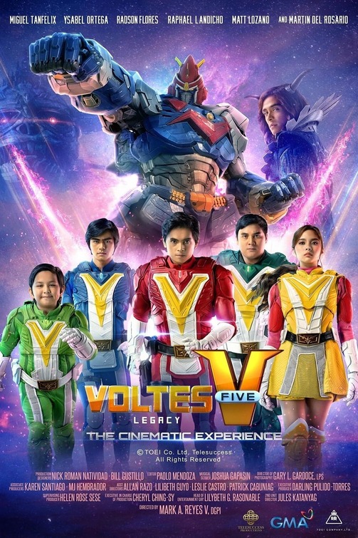 Voltes V: Legacy: The Cinematic Experience Movie Poster