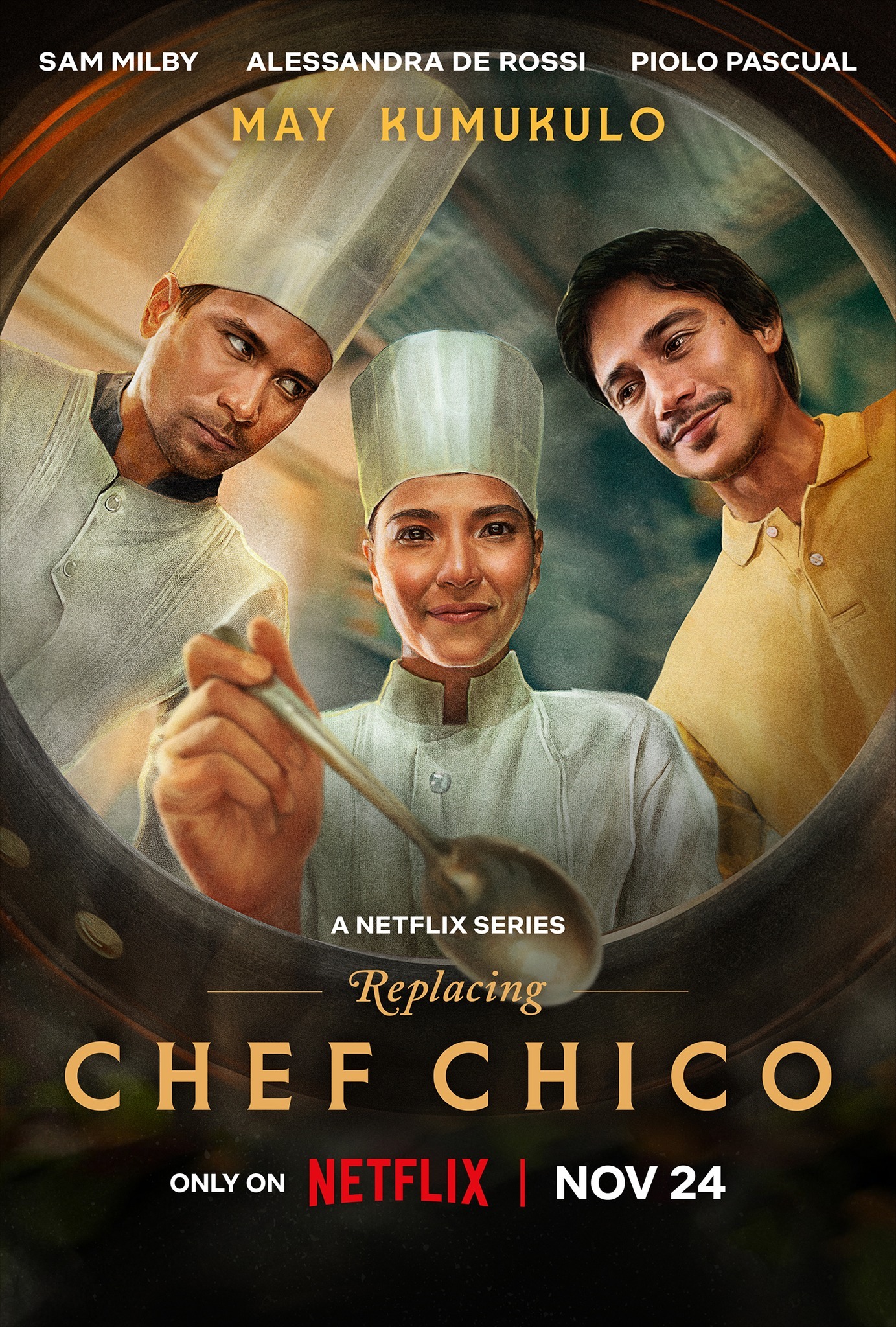 Mega Sized TV Poster Image for Replacing Chef Chico 