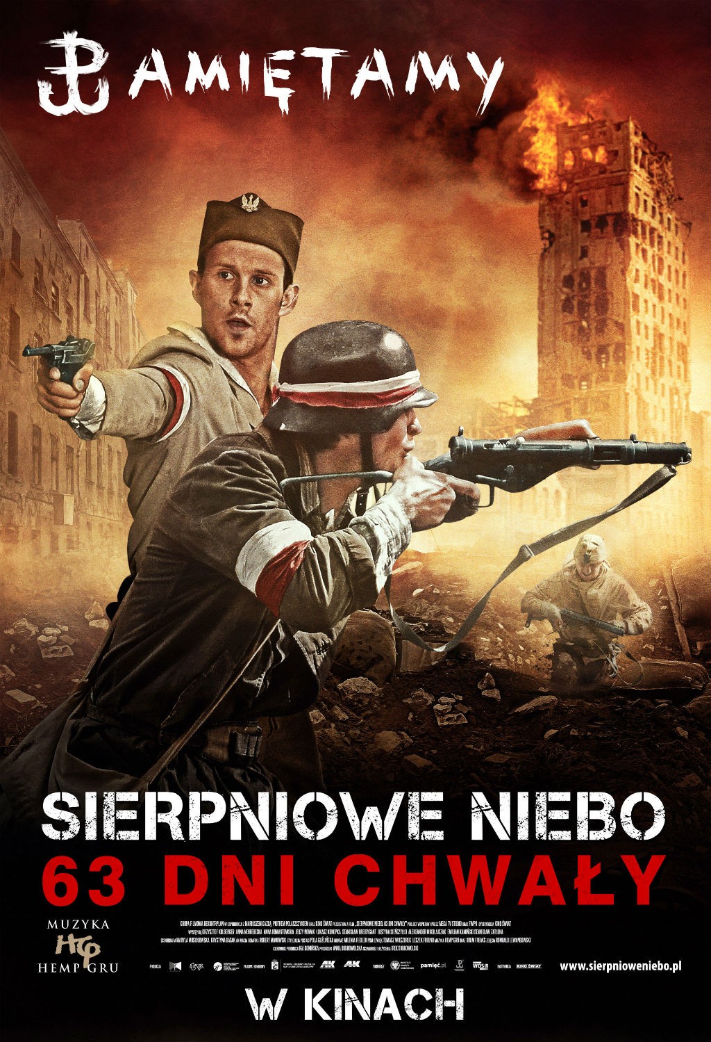 Extra Large Movie Poster Image for Sierpniowe niebo. 63 dni chwaly (#2 of 2)