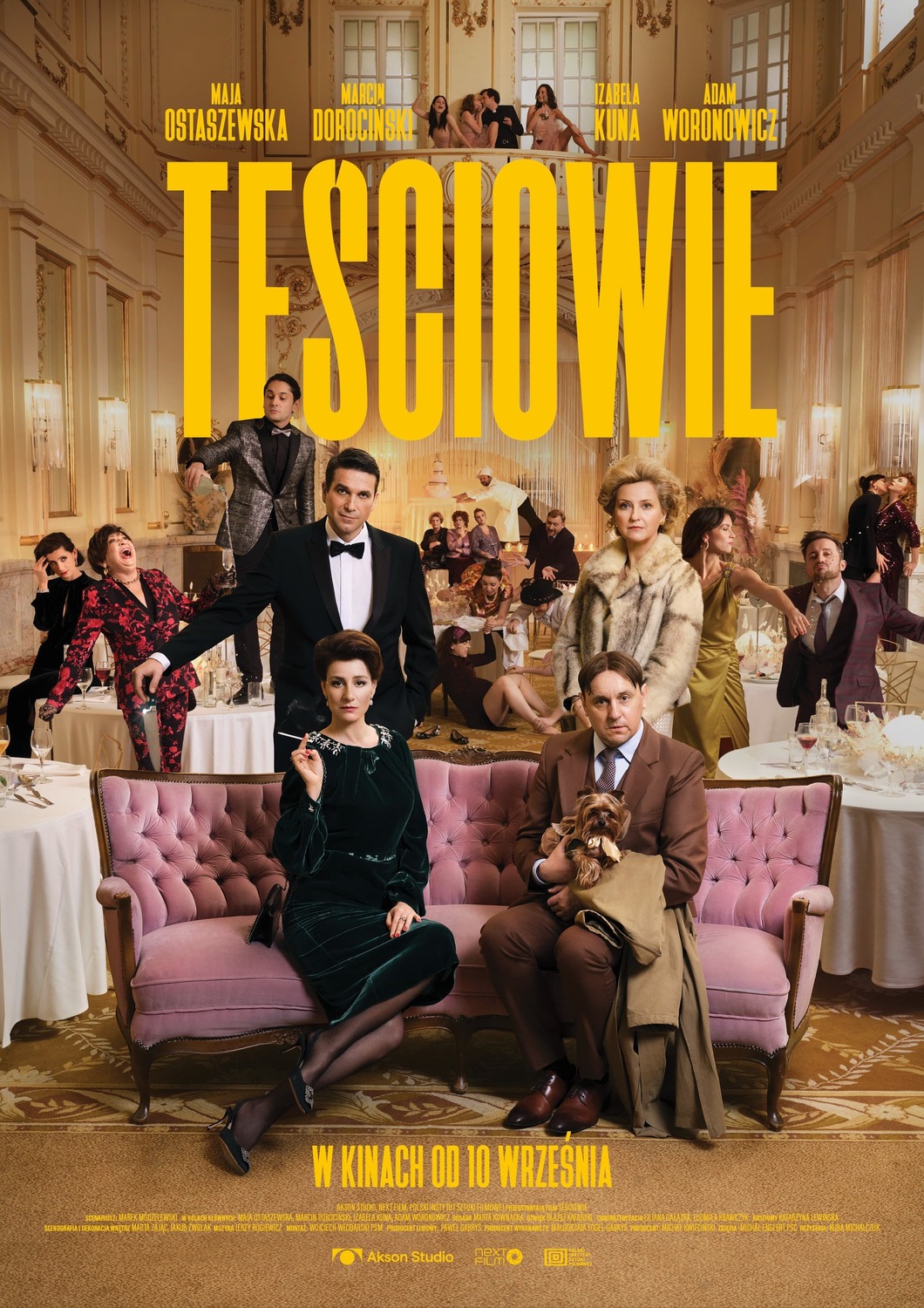 Extra Large Movie Poster Image for Tesciowie (#2 of 2)