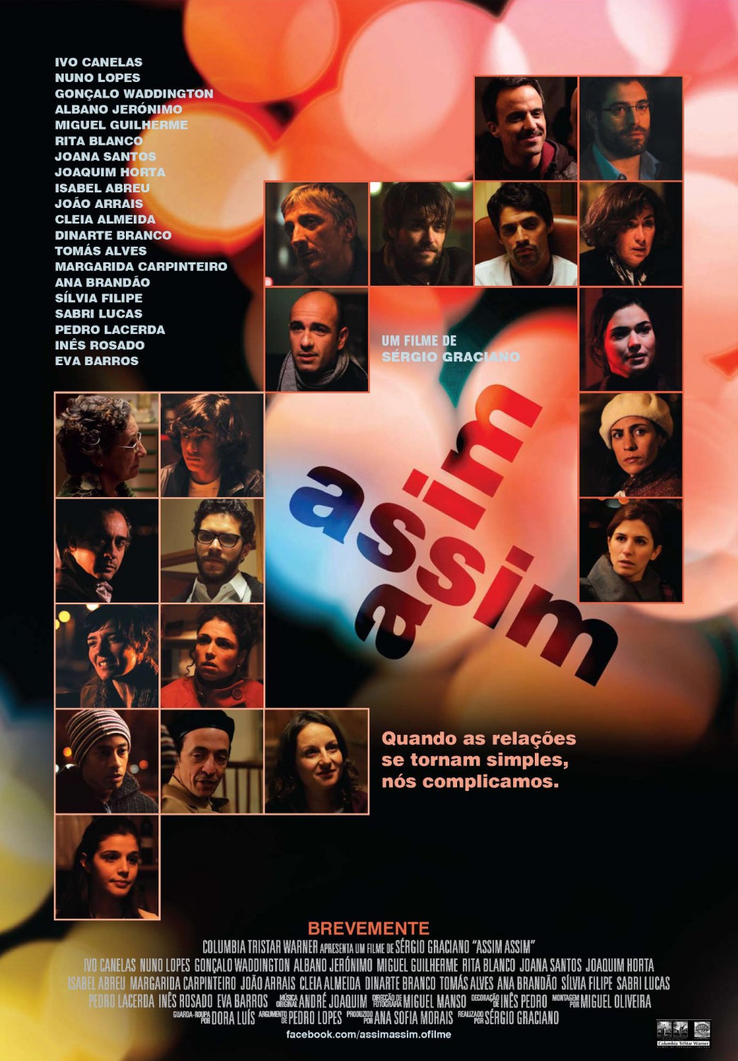 Extra Large Movie Poster Image for Assim assim 