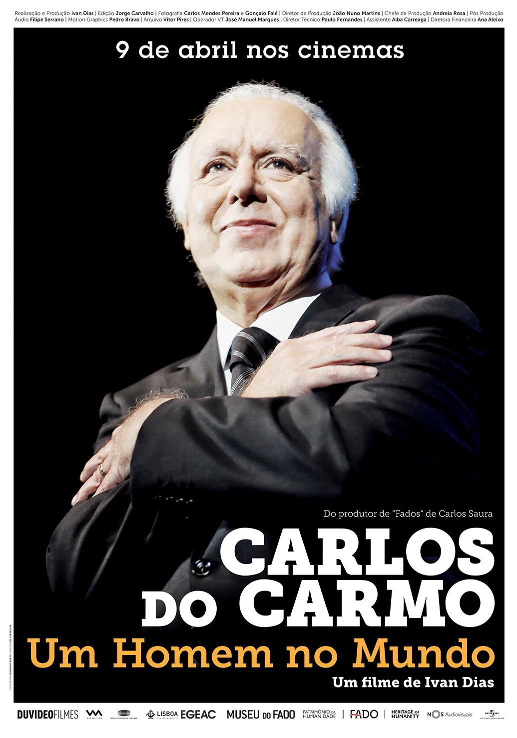 Extra Large Movie Poster Image for Carlos do Carmo: Um Homem no Mundo 