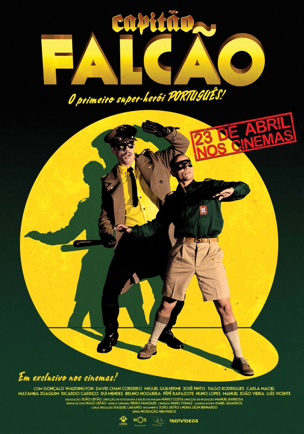 Extra Large Movie Poster Image for Capitão Falcão 