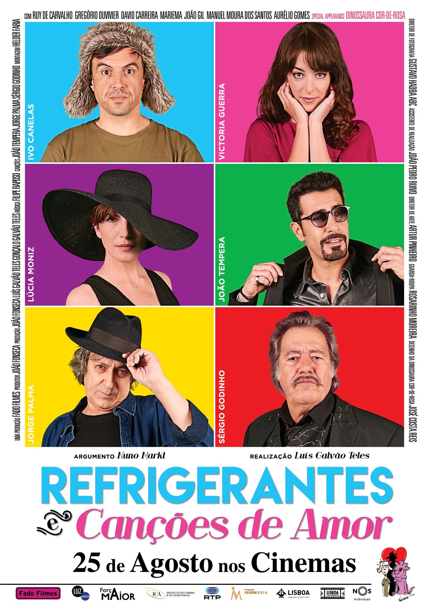 Mega Sized Movie Poster Image for Refrigerantes e Canções de Amor 
