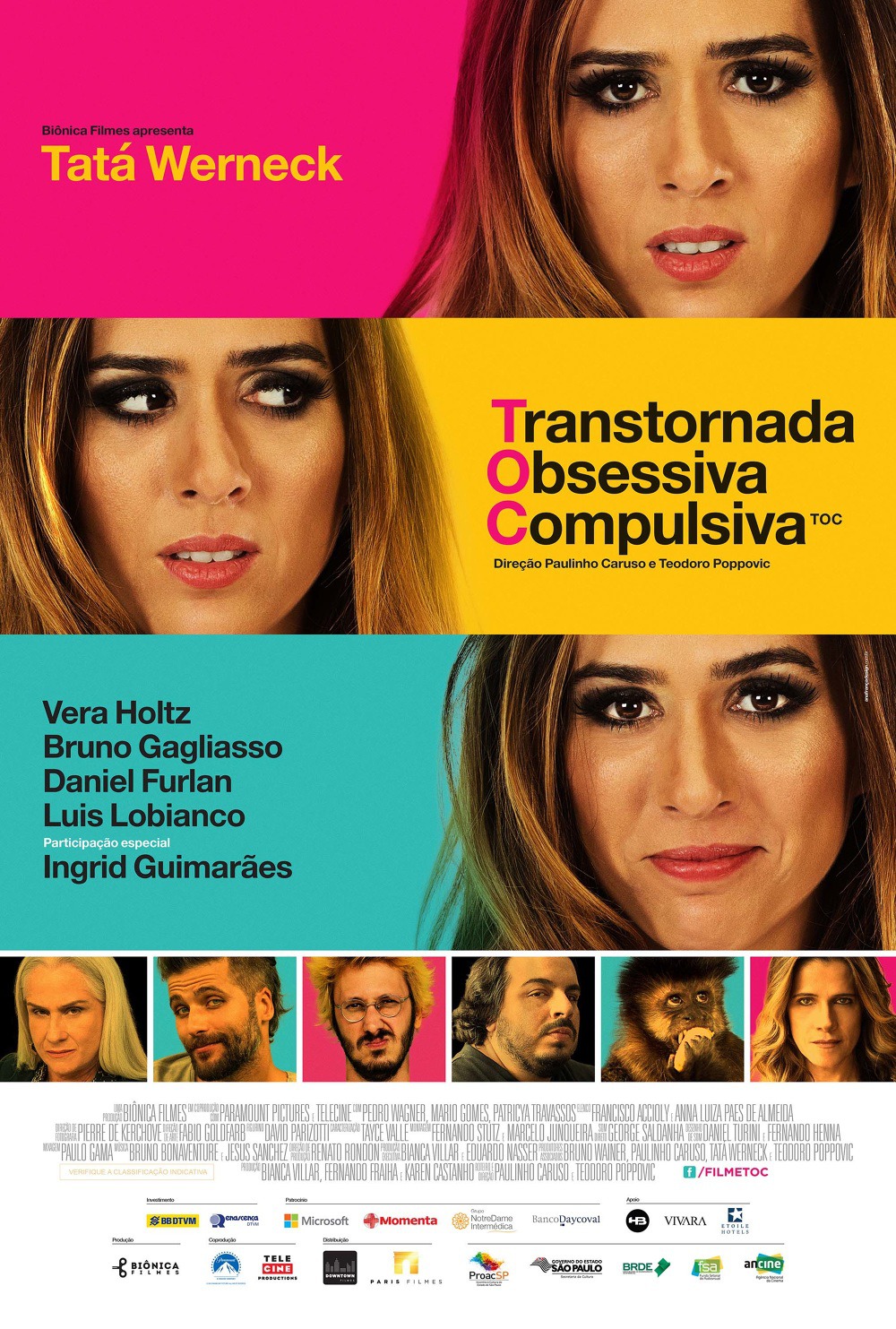 Extra Large Movie Poster Image for TOC: Transtornada Obsessiva Compulsiva 