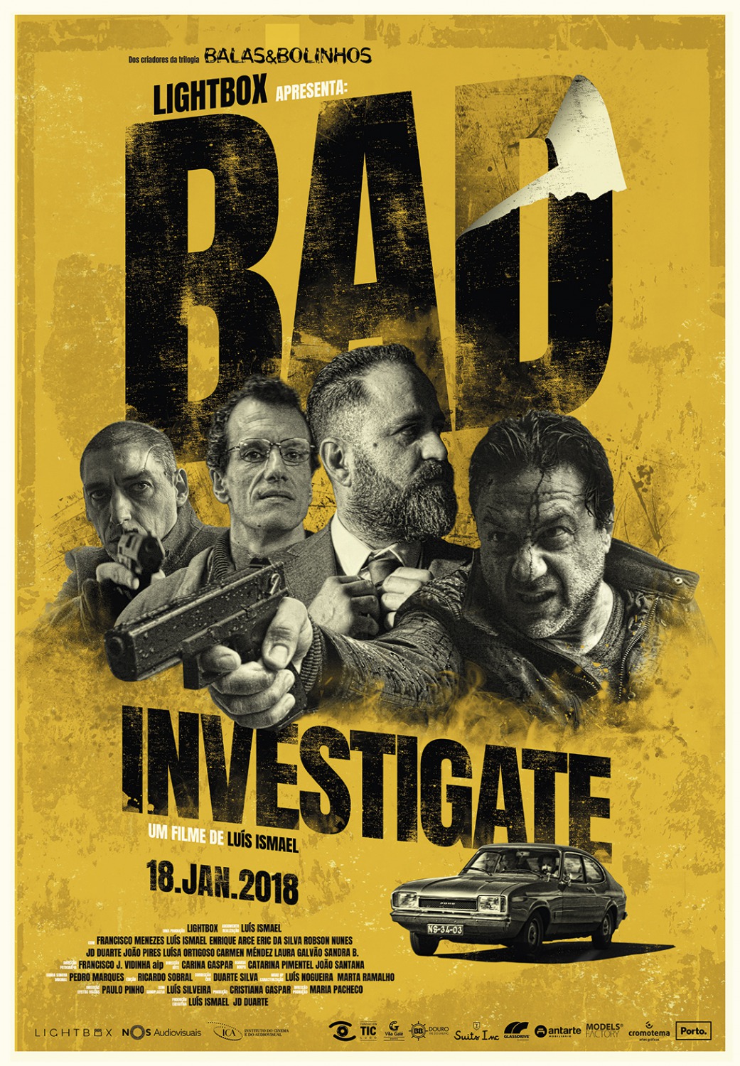 Extra Large Movie Poster Image for Bad Investigate (#2 of 5)