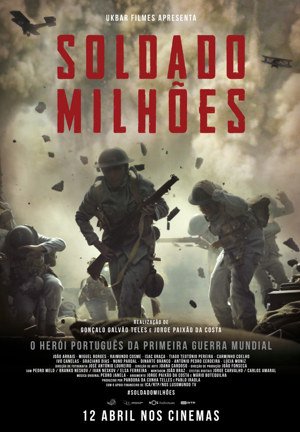 Extra Large Movie Poster Image for Soldado Milhões (#2 of 2)