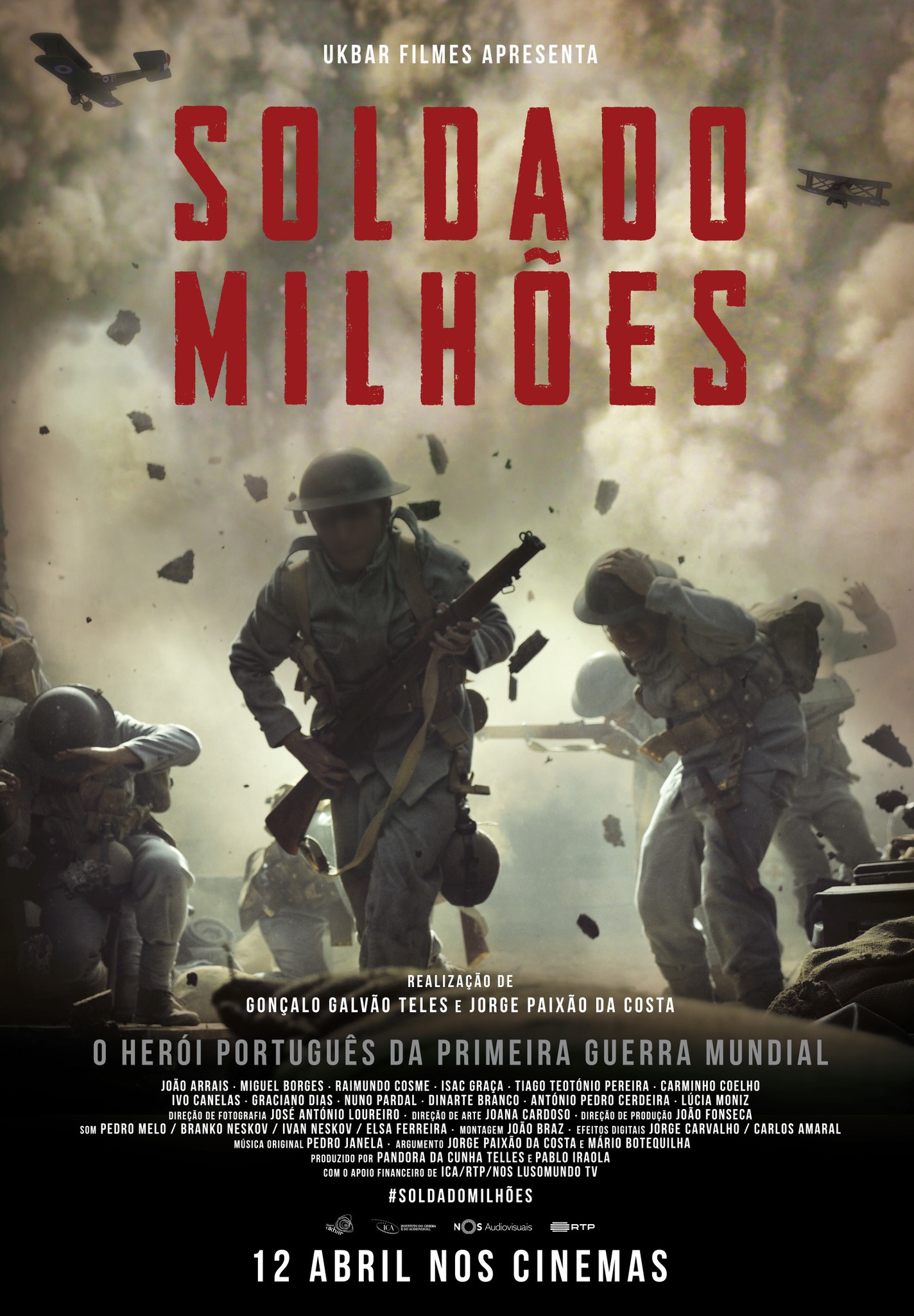 Mega Sized Movie Poster Image for Soldado Milhões (#2 of 2)