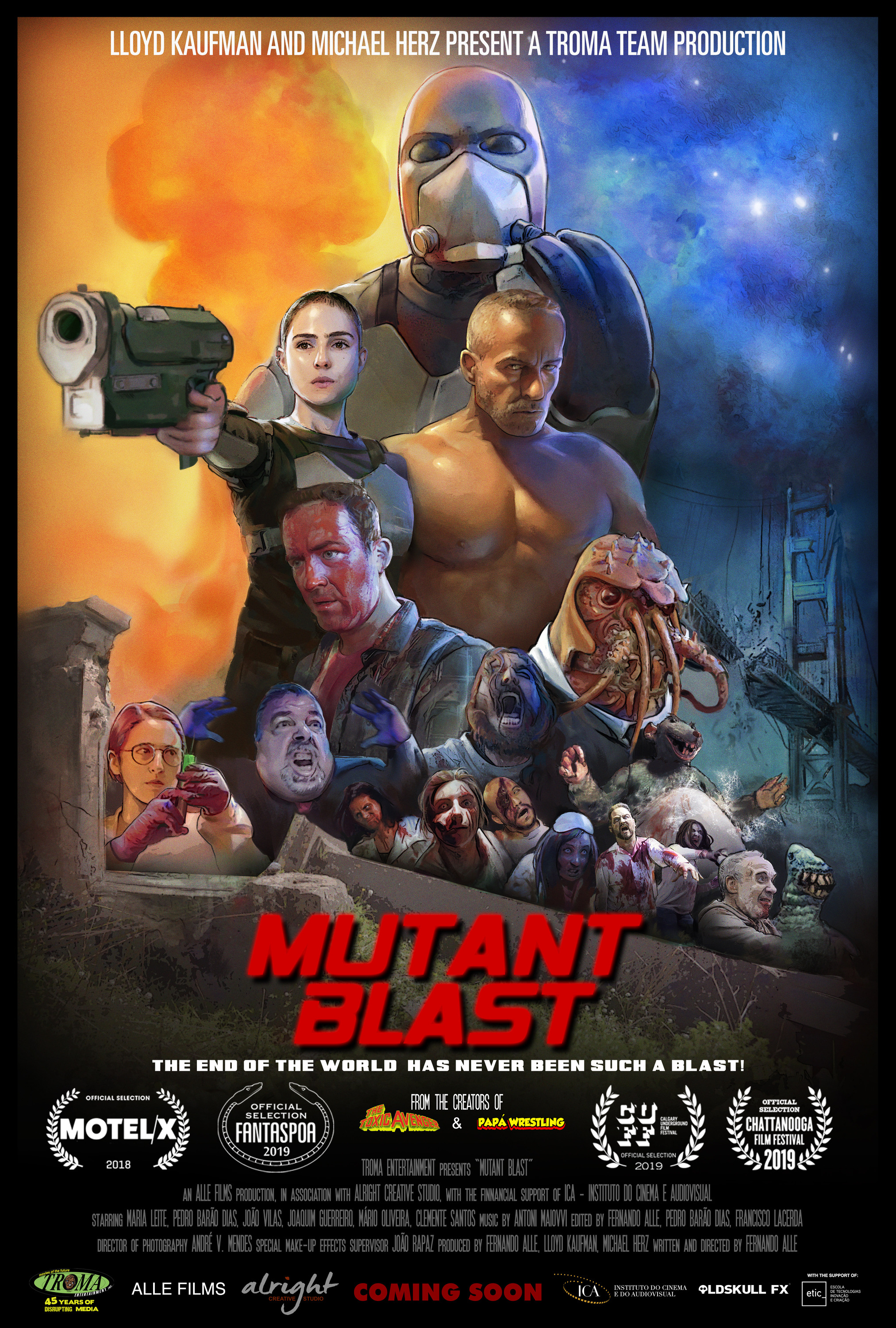 Mega Sized Movie Poster Image for Mutant Blast (#1 of 2)