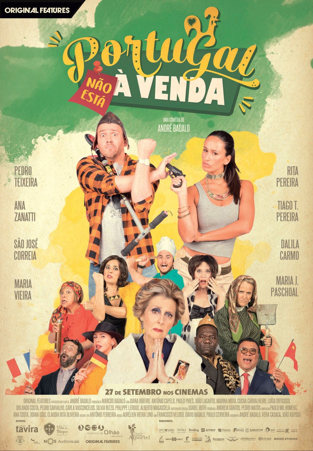 Extra Large Movie Poster Image for Portugal Não Está à Venda 