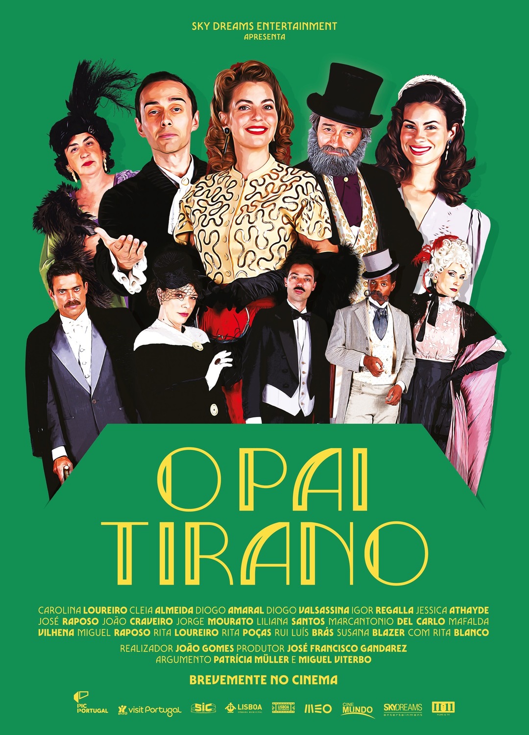 Extra Large Movie Poster Image for O Pai Tirano (#2 of 3)