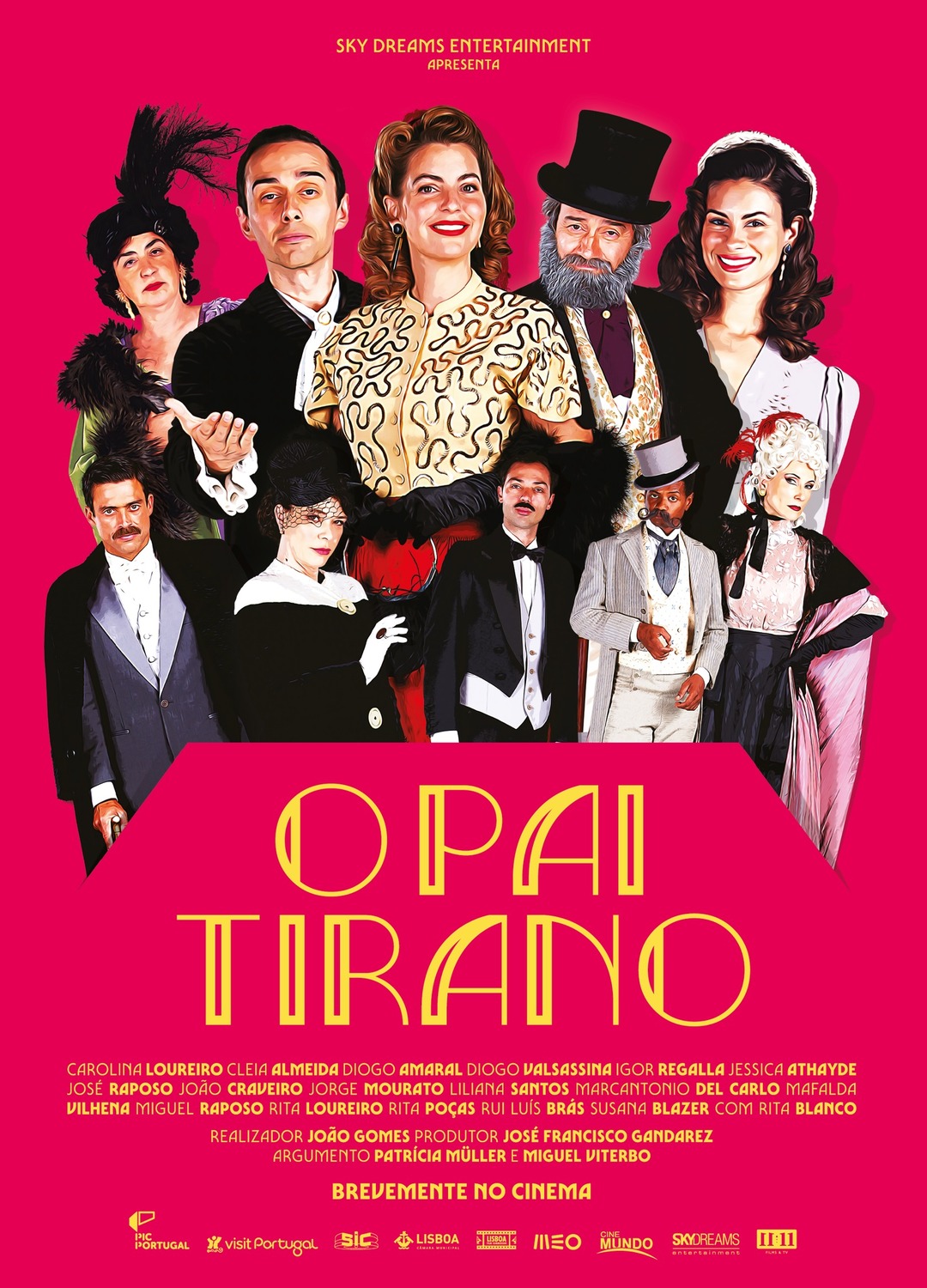 Extra Large Movie Poster Image for O Pai Tirano (#1 of 3)