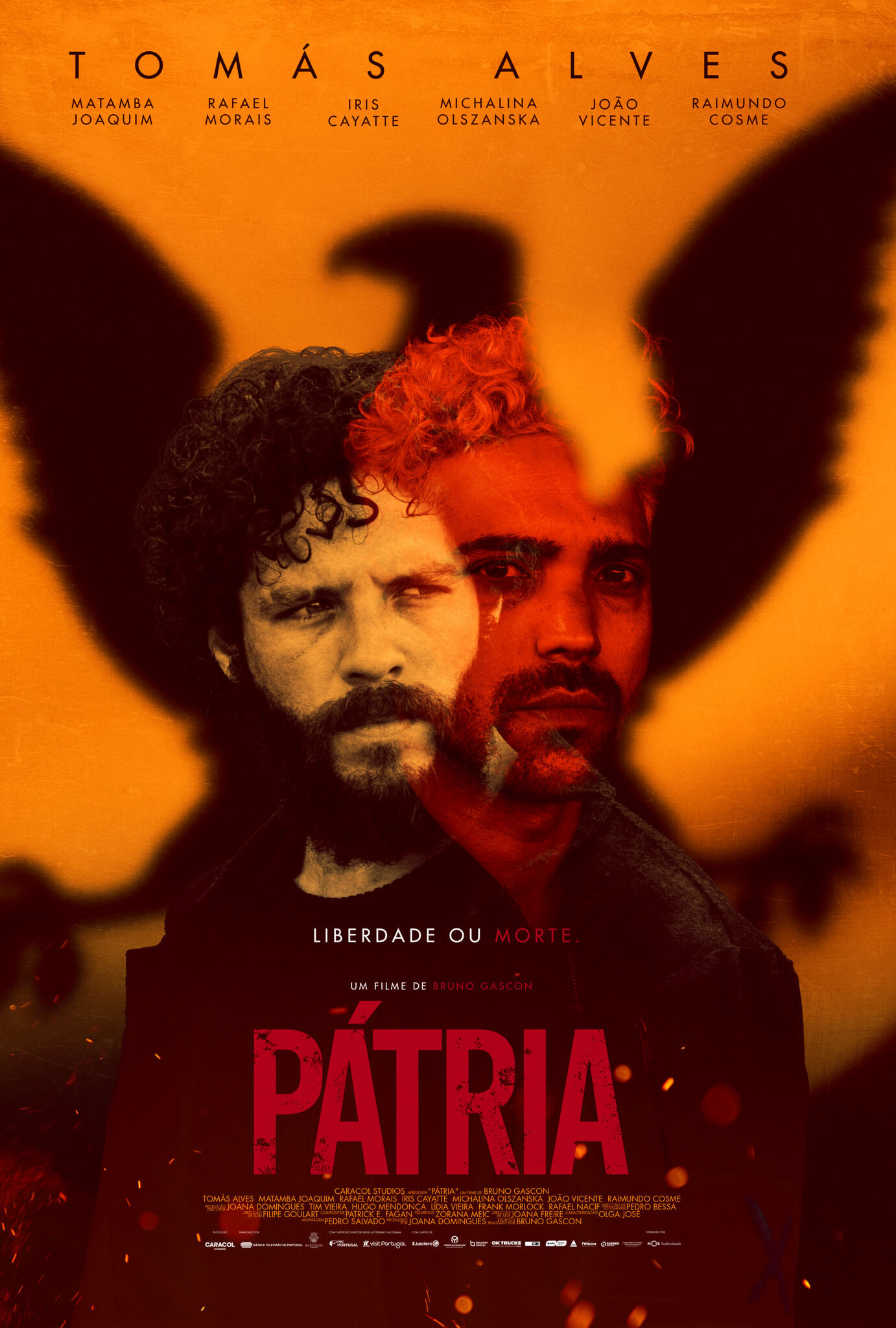 Mega Sized Movie Poster Image for Pátria 