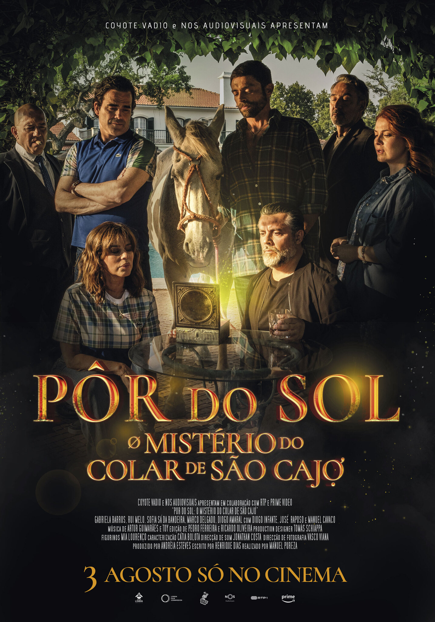 Mega Sized Movie Poster Image for Pôr do Sol: O Mistério do Colar de São Cajó 