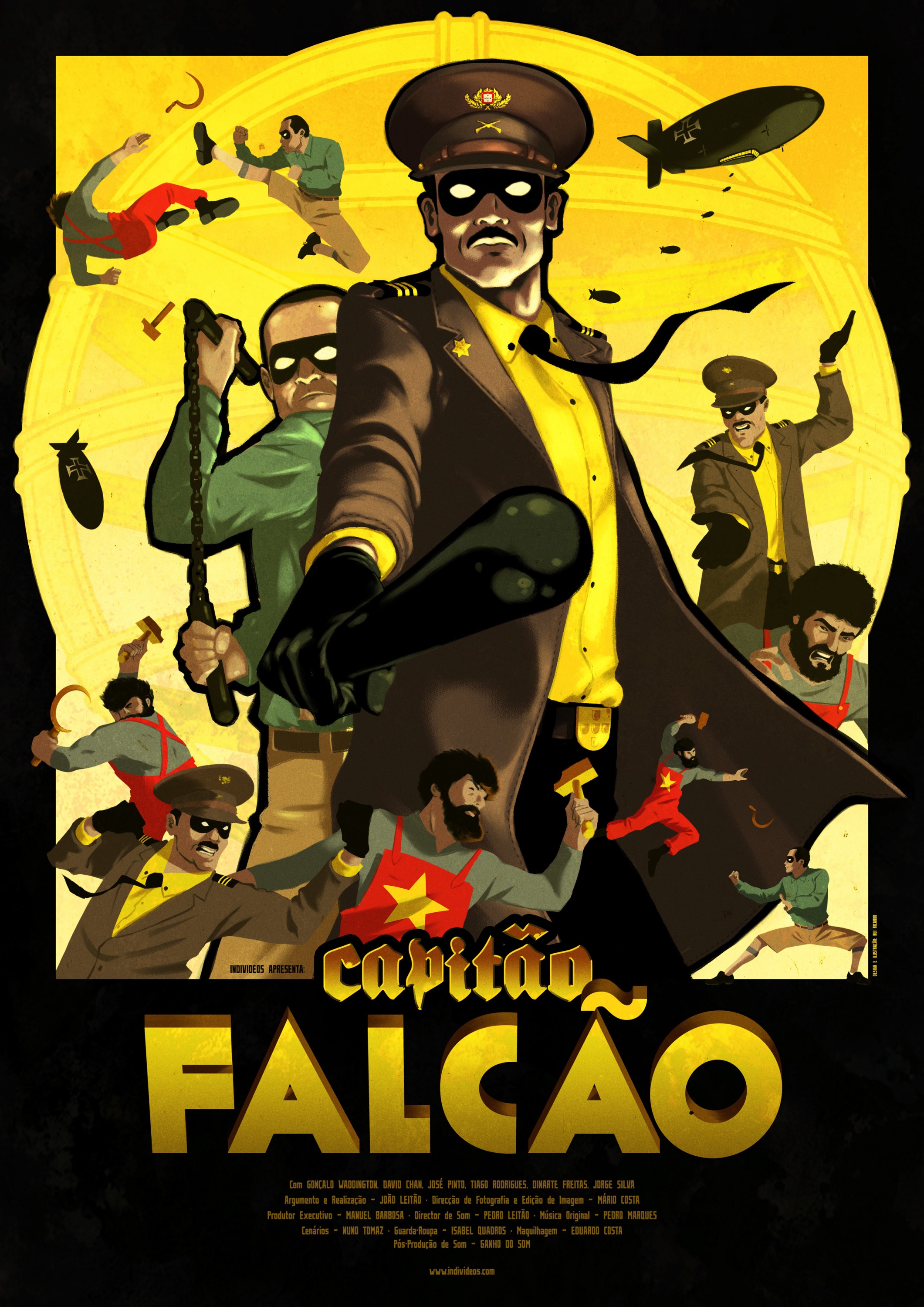 Mega Sized TV Poster Image for Capitão Falcão (#2 of 2)
