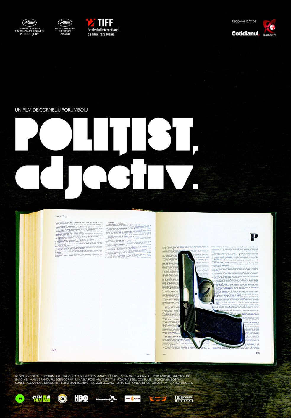 Extra Large Movie Poster Image for Politist, Adjectiv 