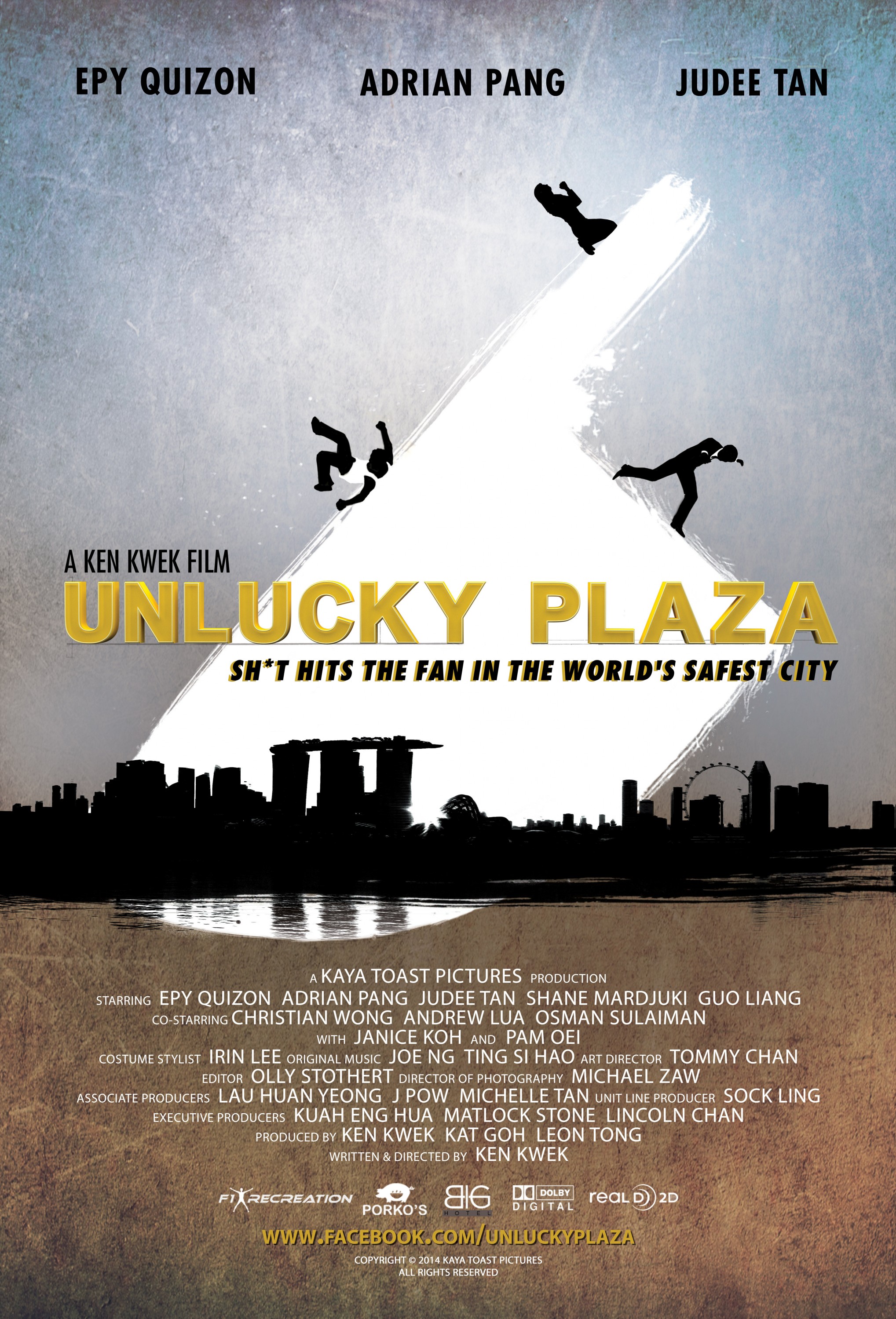 Mega Sized Movie Poster Image for Unlucky Plaza 