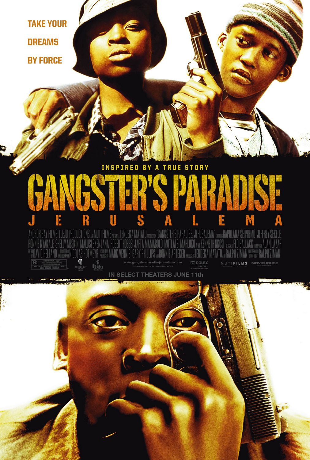 Extra Large Movie Poster Image for Gangster's Paradise: Jerusalema (#1 of 2)