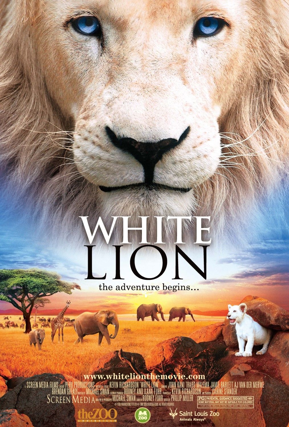 Extra Large Movie Poster Image for White Lion 