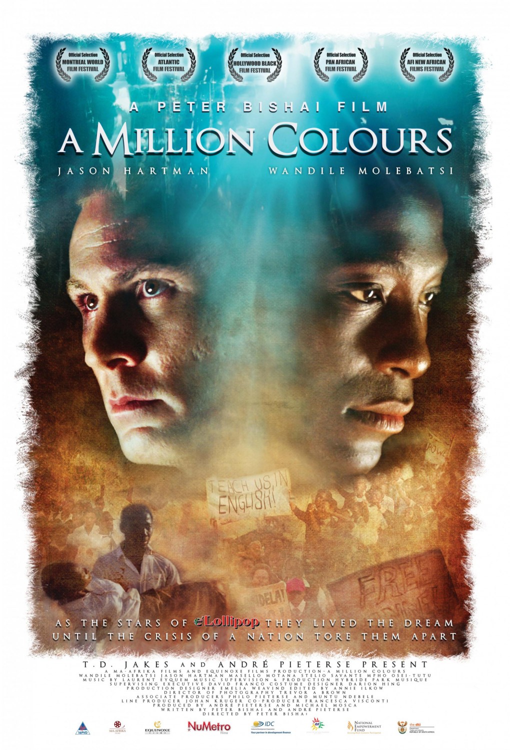 Extra Large Movie Poster Image for A Million Colours 